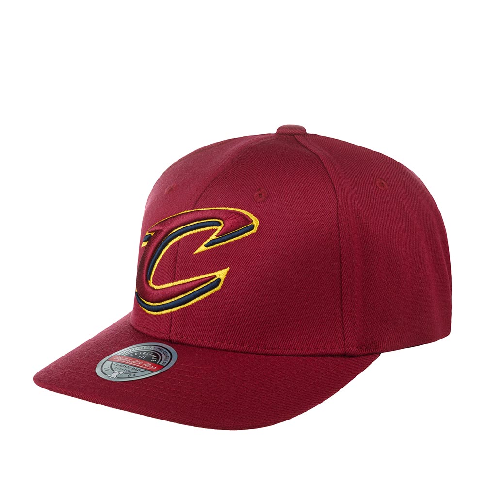 Бейсболка MITCHELL NESS арт. HHSS3257-CCAYYPPPDKRD Cleveland Cavaliers NBA (бордовый)