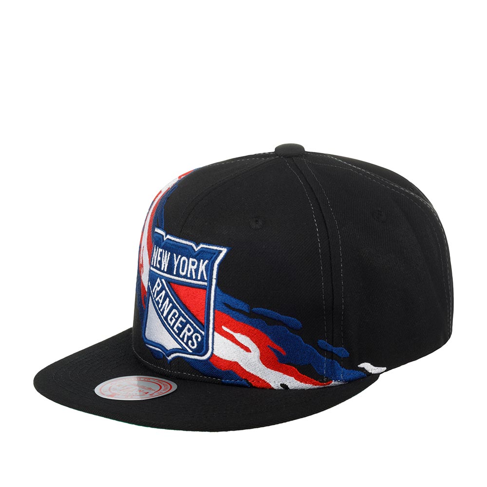 Бейсболка MITCHELL NESS арт. 6HSSSH22087-NYABLCK New York Rangers NHL (черный)