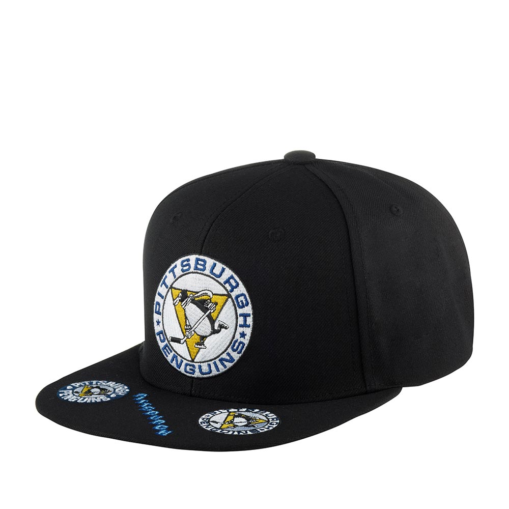 Бейсболка MITCHELL NESS арт. 6HSSSH22089-PPEBLCK Pittsburgh Penguins NHL (черный)