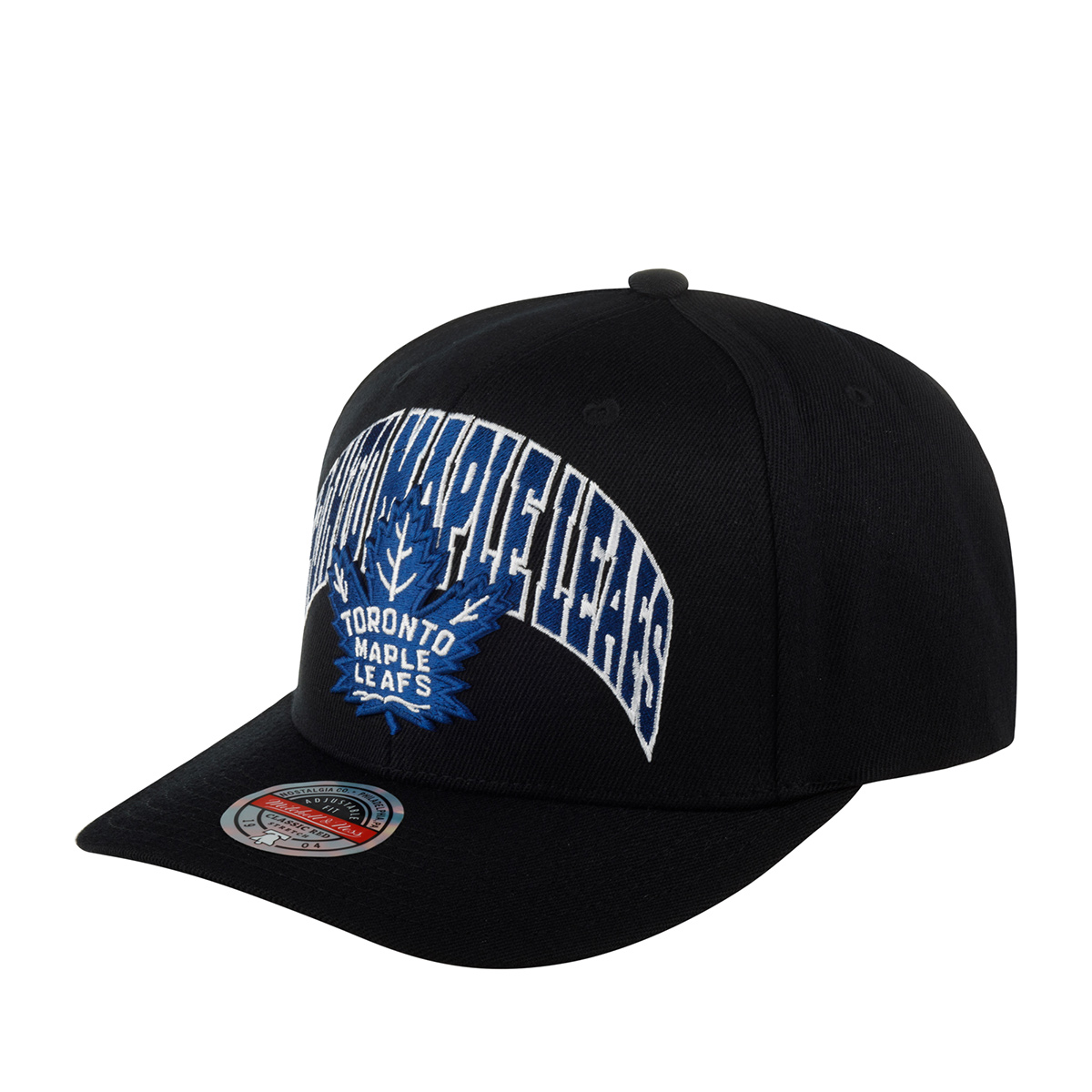 Бейсболка MITCHELL NESS арт. HHSSINTL1242-TMLBLCK Toronto Maple Leafs NHL (черный)
