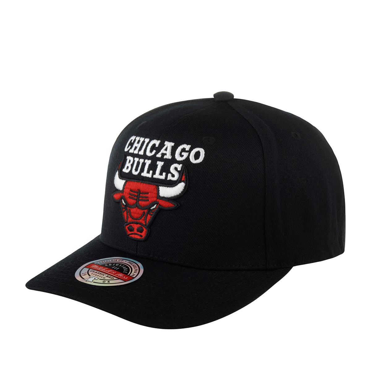 Бейсболка MITCHELL NESS арт. HHSSINTL1245-CBUBLCK Chicago Bulls NBA (черный)