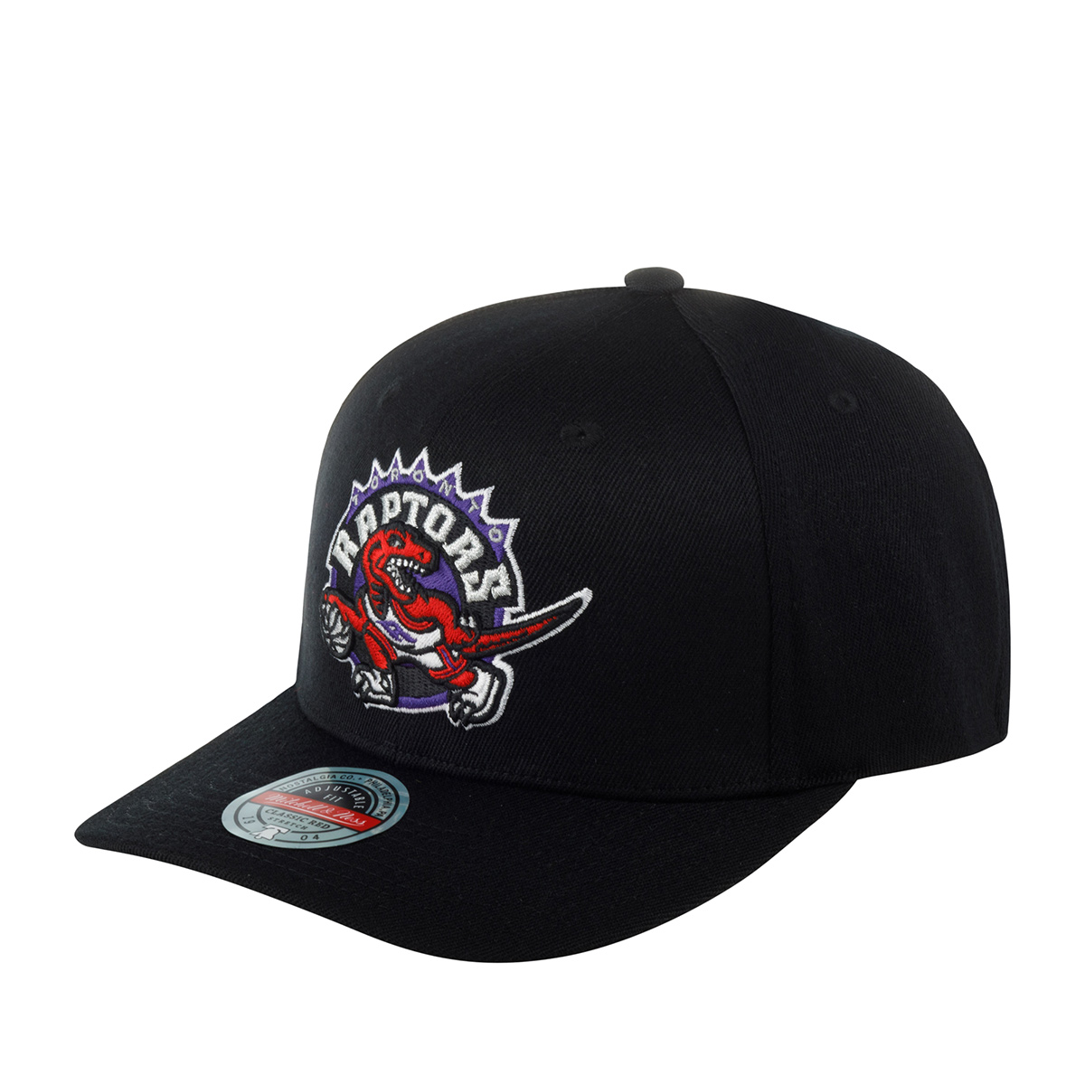 Бейсболка MITCHELL NESS арт. HHSSINTL1245-TRABLCK Toronto Raptors NBA (черный)
