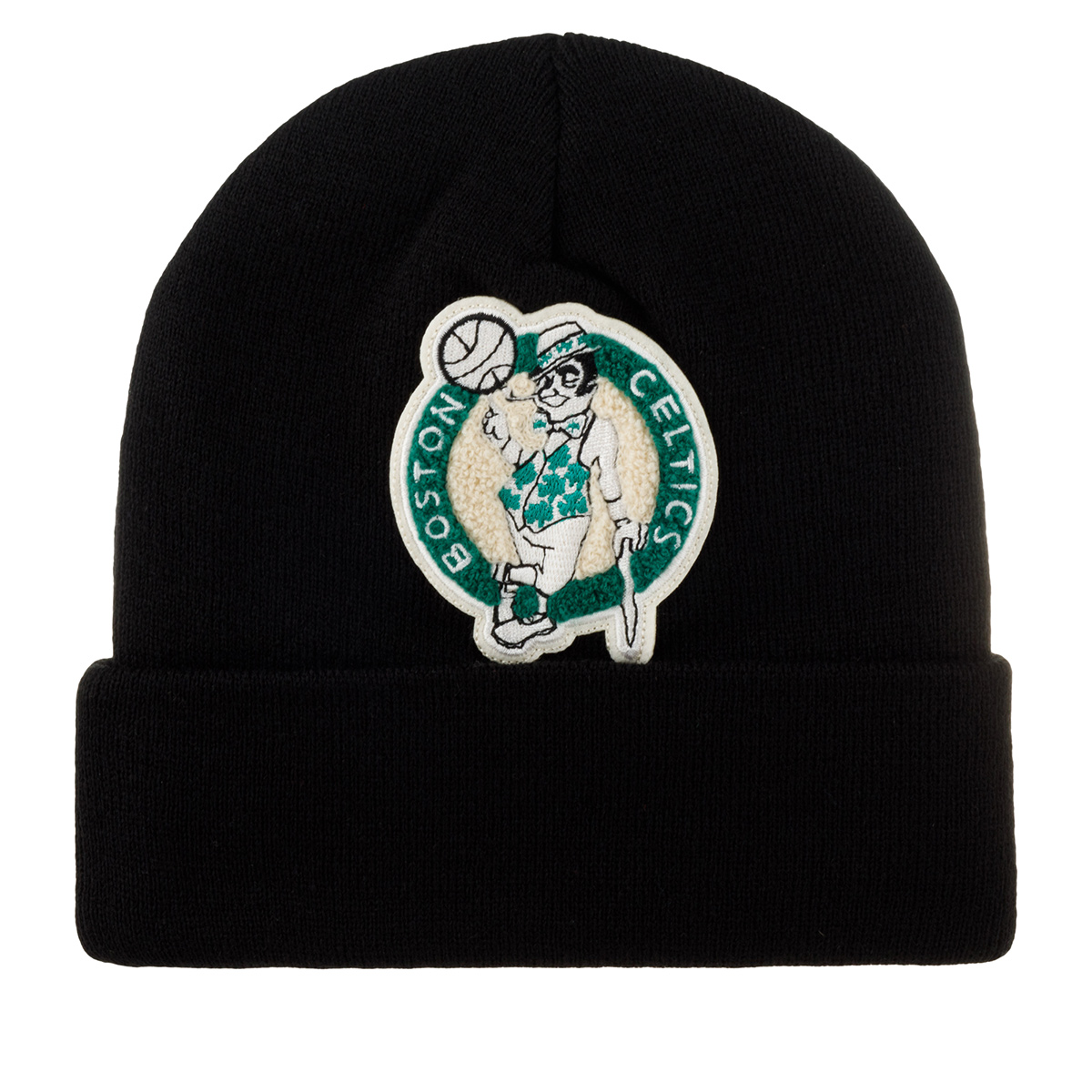 Шапка MITCHELL NESS арт. KTCFFH21HW008-BCEBLCK Boston Celtics NBA (черный)