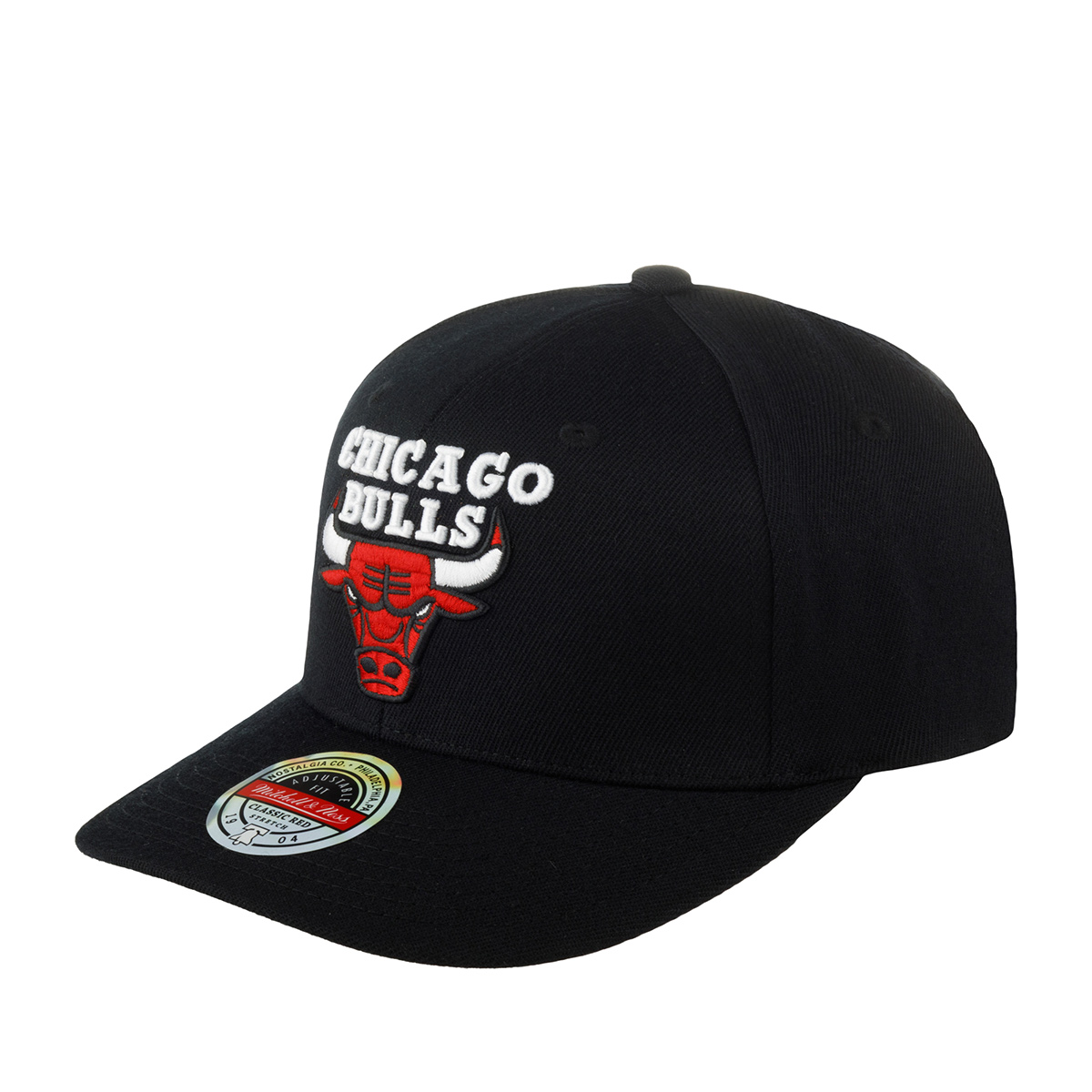 Бейсболка MITCHELL NESS арт. HHSSINTL1265-CBUBLCK Chicago Bulls NBA (черный)