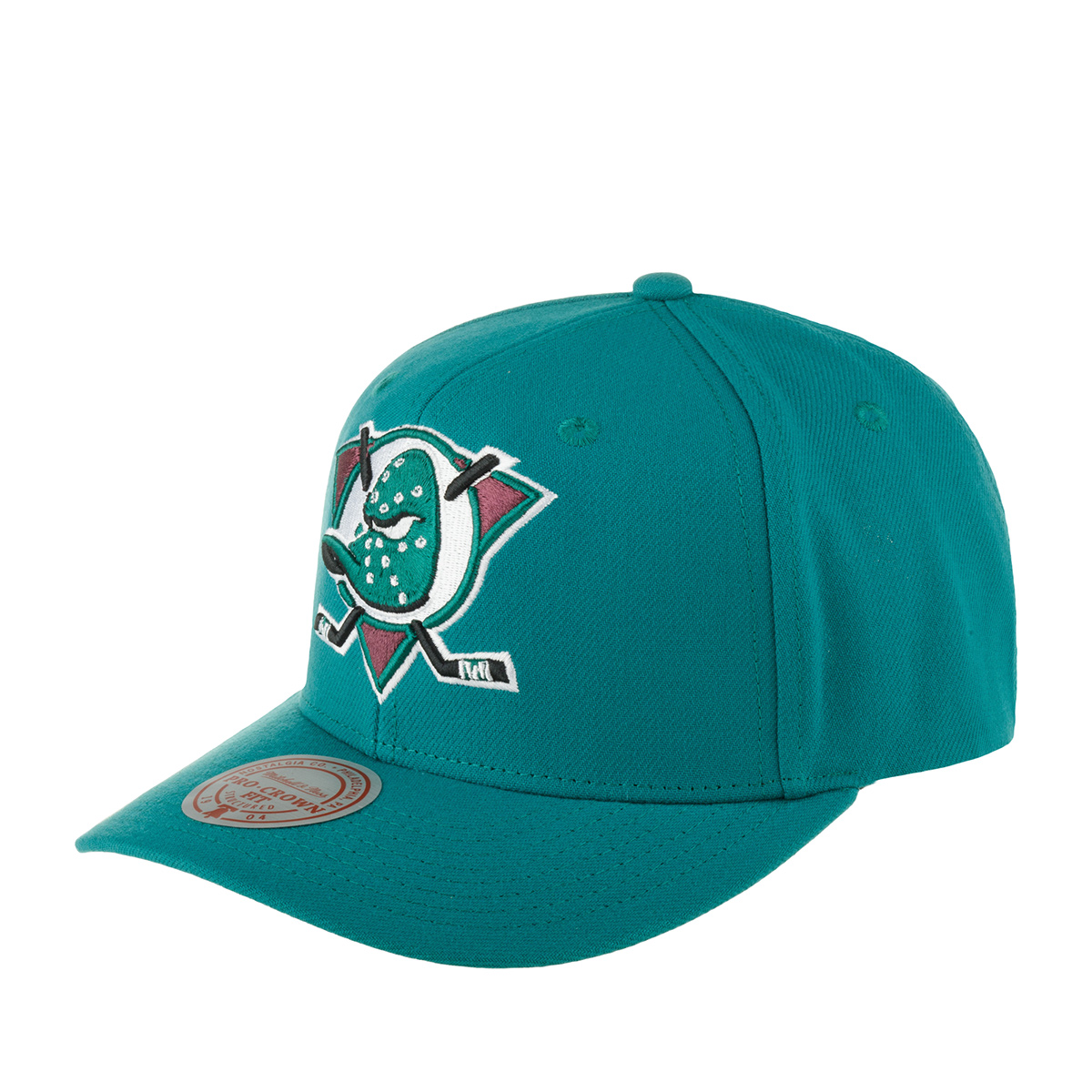 Бейсболка MITCHELL NESS арт. HP8010-ADUTEAL Anaheim Ducks NHL (зеленый)