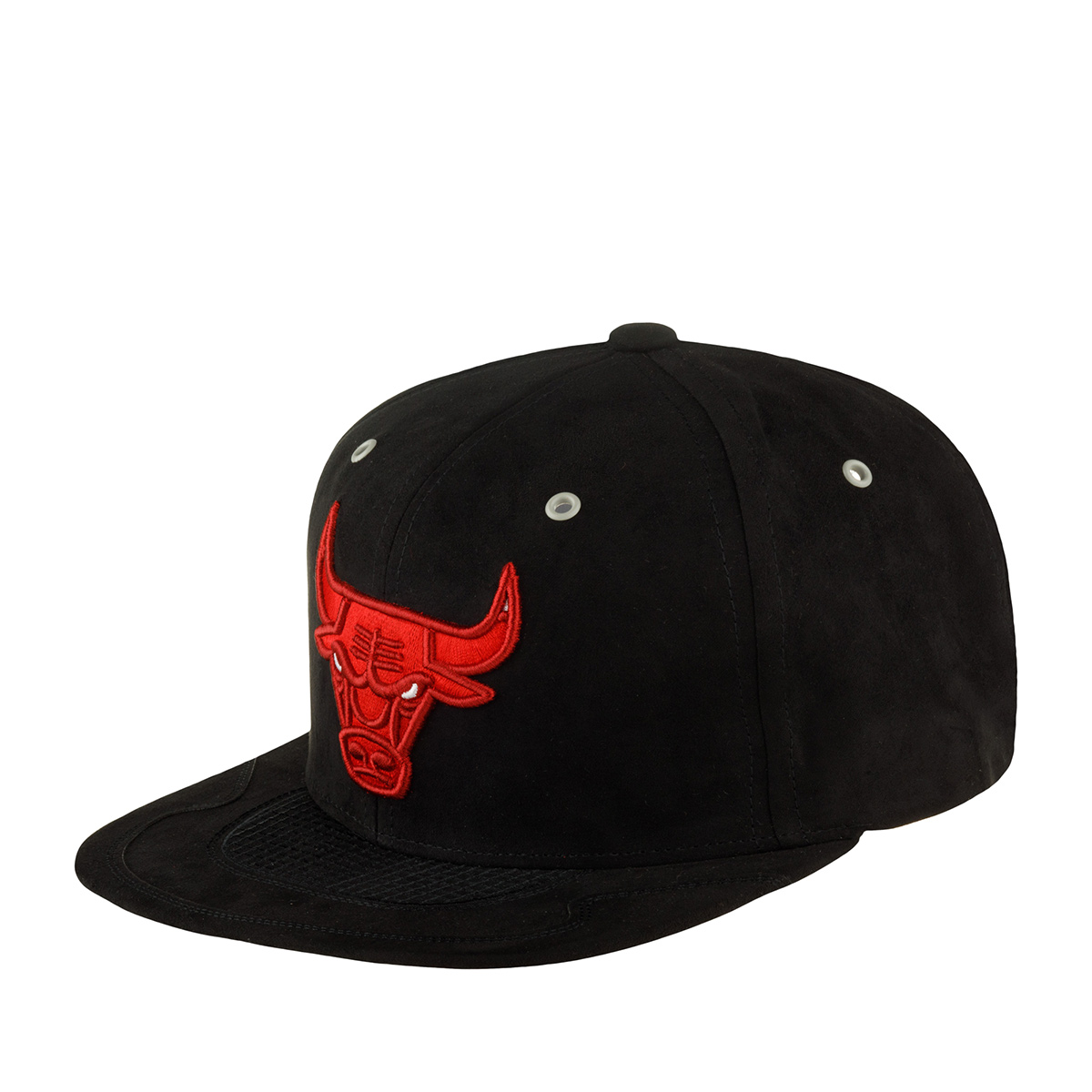 Бейсболка MITCHELL NESS арт. HHSS5822-CBUYYPPPBKRD Chicago Bulls NBA (черный /красный)