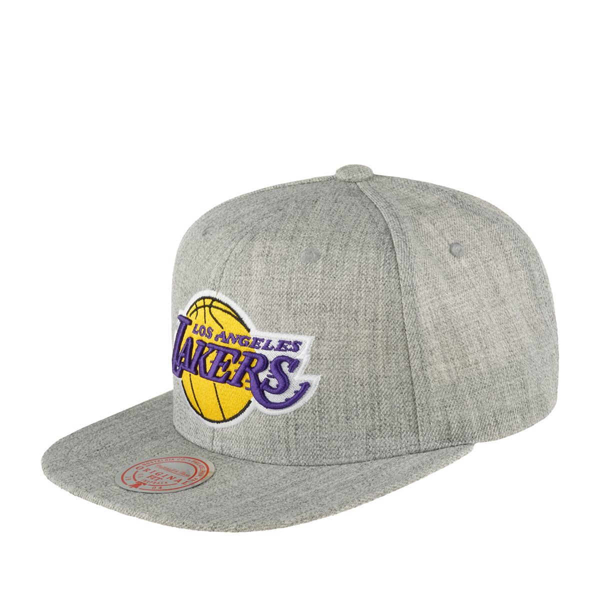 Бейсболка MITCHELL NESS арт. HHSS3272-LALYYPPPGYHT Los Angeles Lakers NBA (светло-серый)