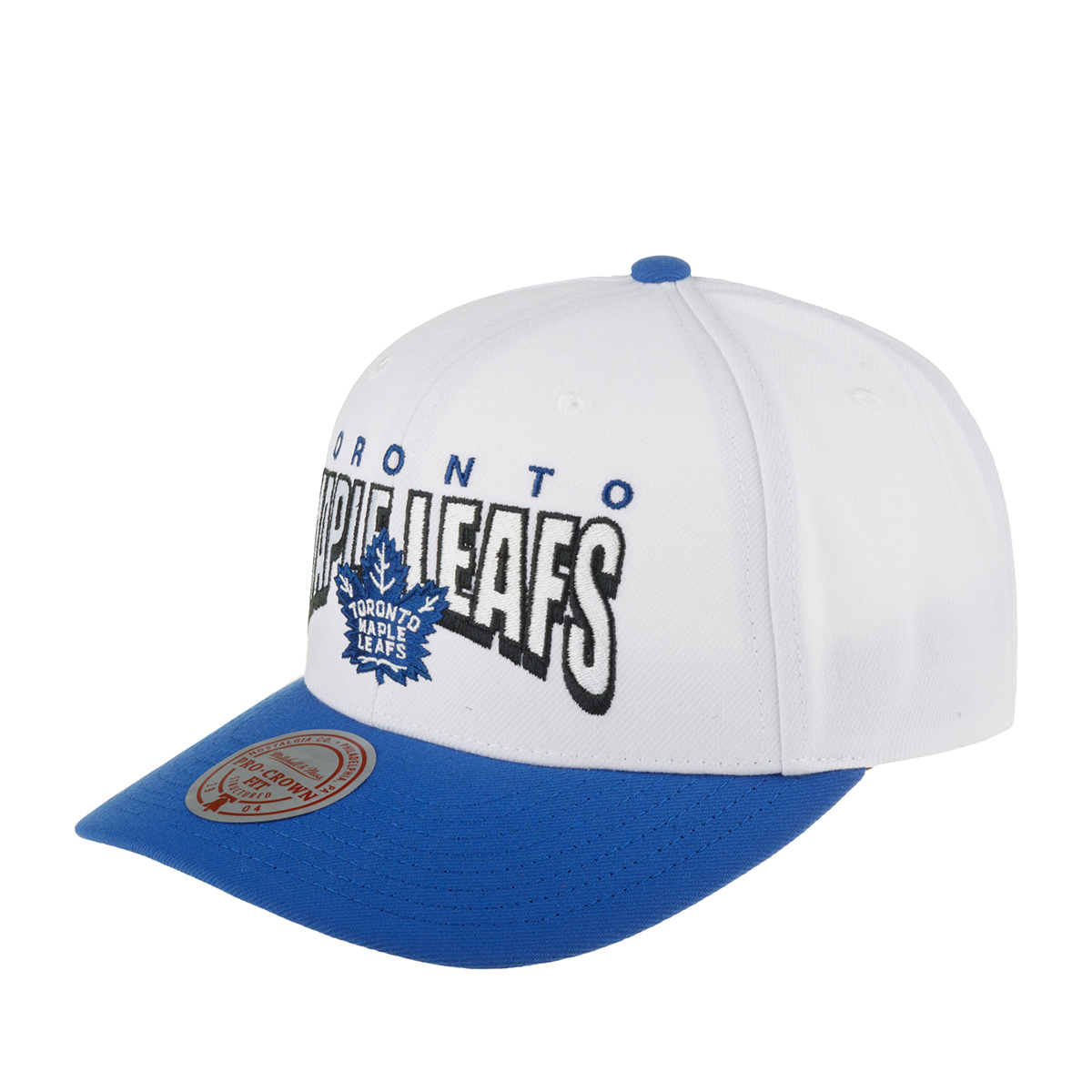Бейсболка MITCHELL NESS арт. HHSS6642-TMLYYPPPWHIT Toronto Maple Leafs  NHL (синий / белый)