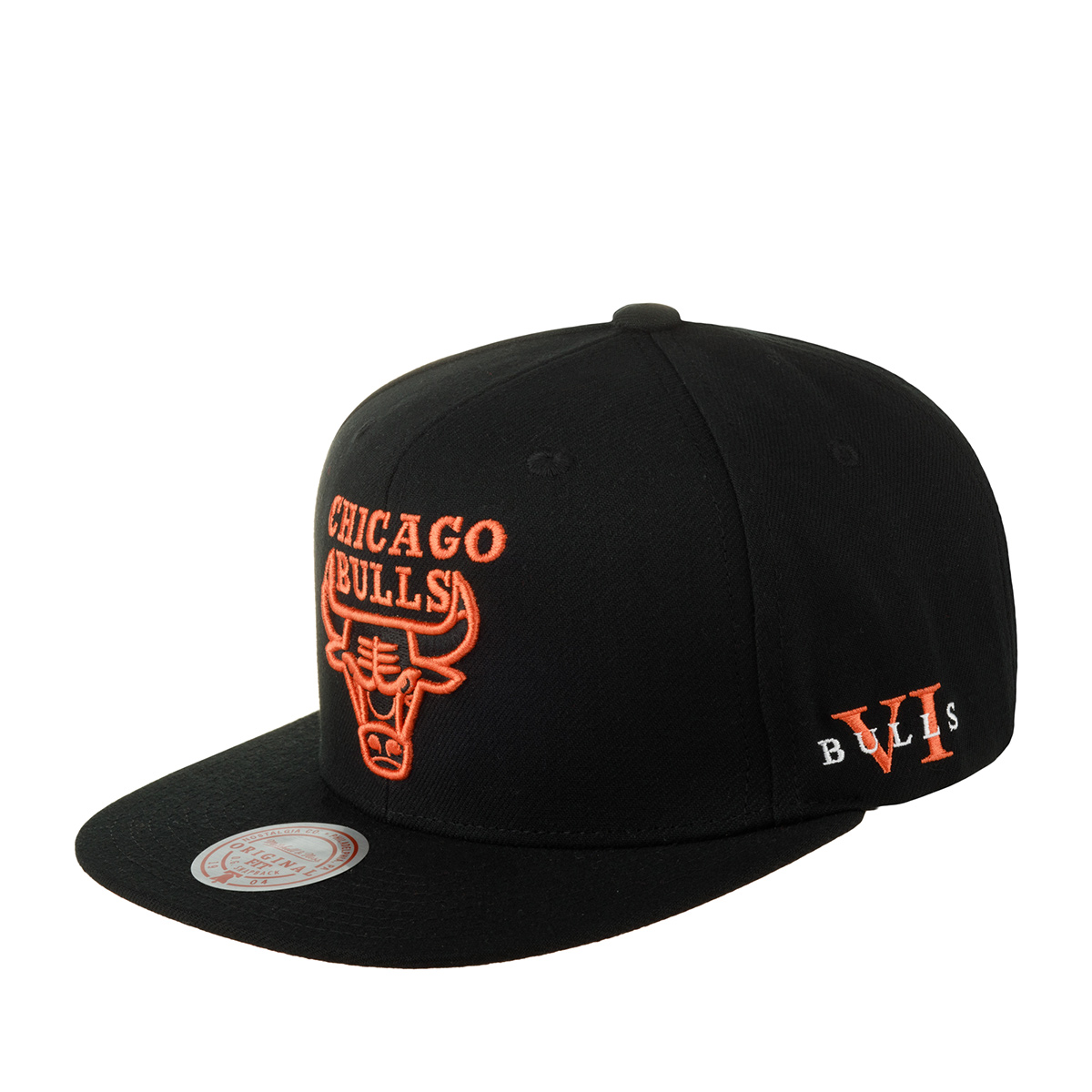 Бейсболка MITCHELL NESS арт. HHSS6749-CBUYYPPPBLCK Chicago Bulls NBA (черный)