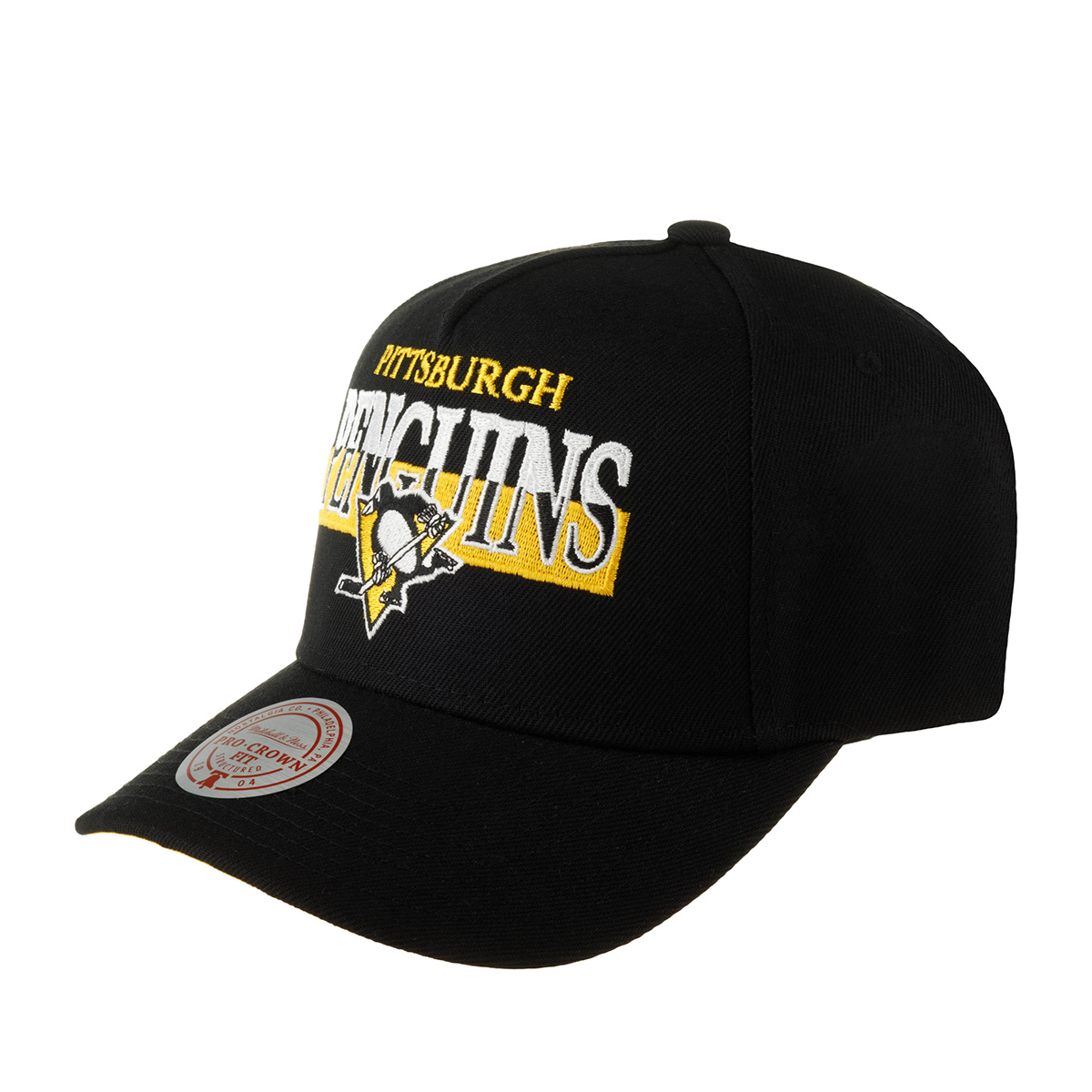 Бейсболка MITCHELL NESS арт. HP8402-PPEBLCK Pittsburgh Penguins NHL (черный)