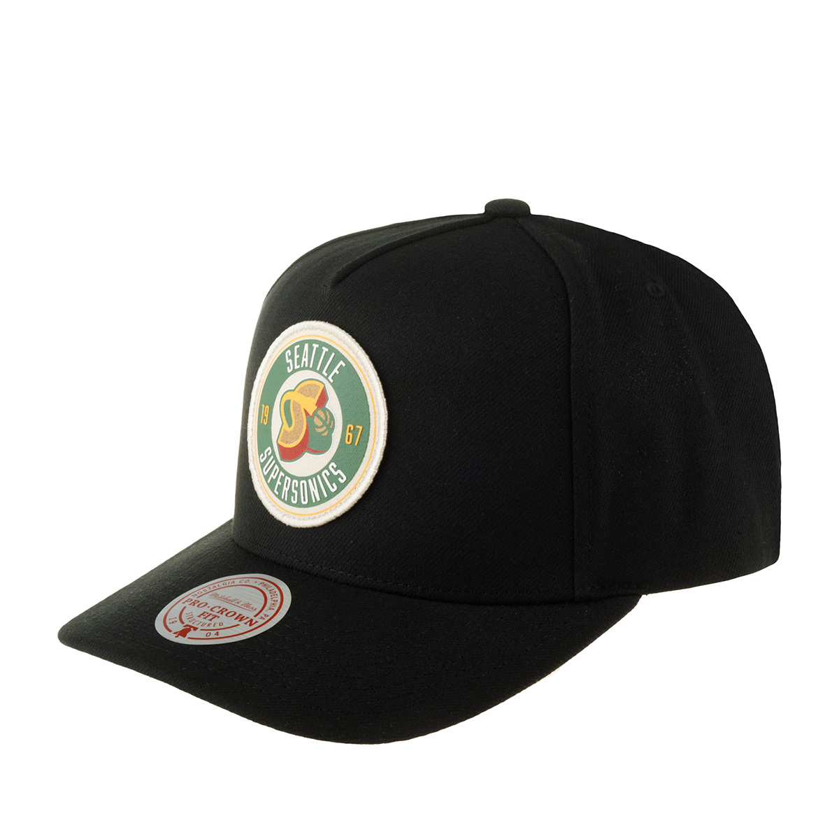Бейсболка MITCHELL NESS арт. HP8399-SSUBLCK Seattle Supersonics NBA (черный)