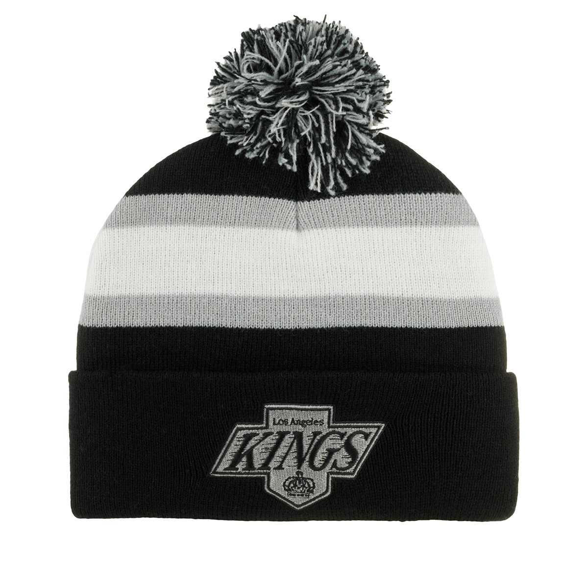 Шапка MITCHELL NESS арт. KTPCLD21212-LAKBLCK Los Angeles Kings NHL (черный / белый)