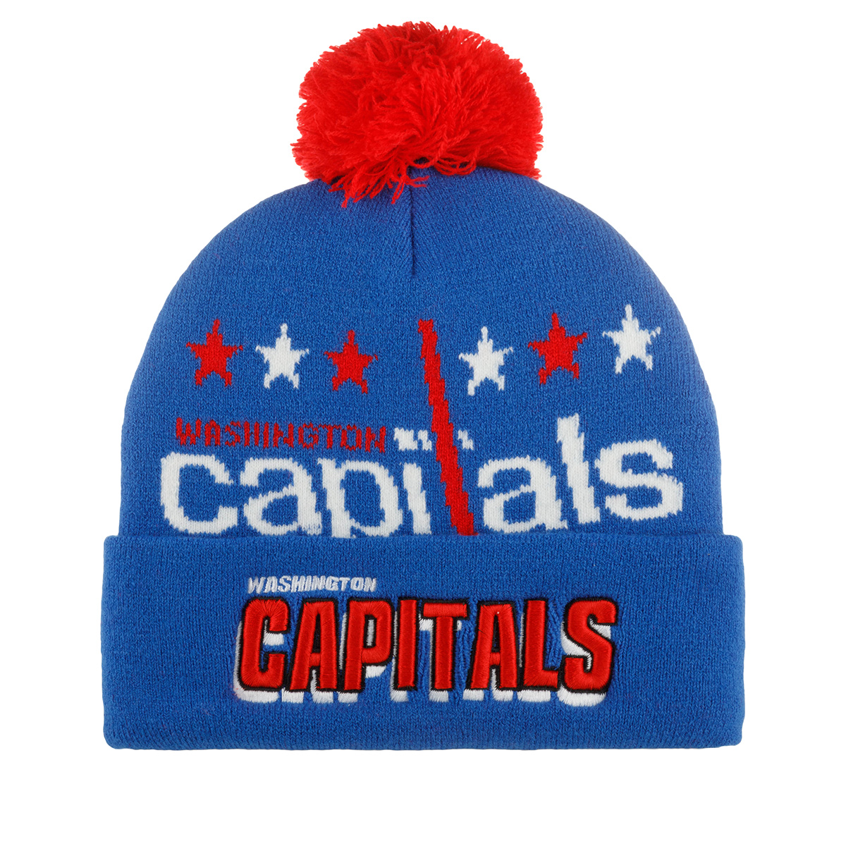 Шапка MITCHELL NESS арт. KTPCDX22016-WCABLUE Washington Capitals NHL (синий)