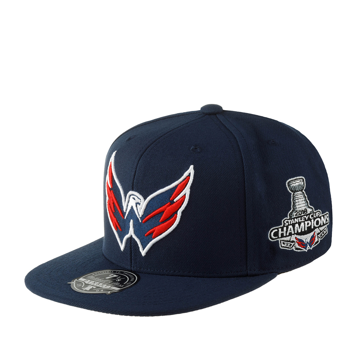 Бейсболка MITCHELL NESS арт. 6HSFLR22464-WCANAVY Washington Capitals NHL (темно-синий)