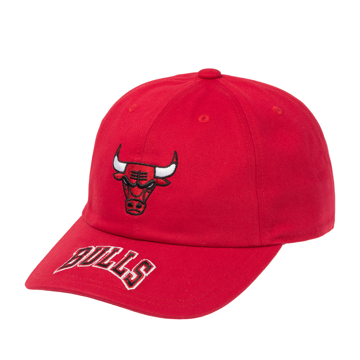 Бейсболка MITCHELL NESS арт. HD9369-CBURED1 Chicago Bulls NBA (красный)