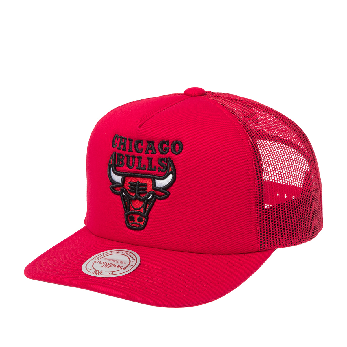 Бейсболка MITCHELL NESS арт. HT8032-CBURED1 Chicago Bulls NBA (красный)