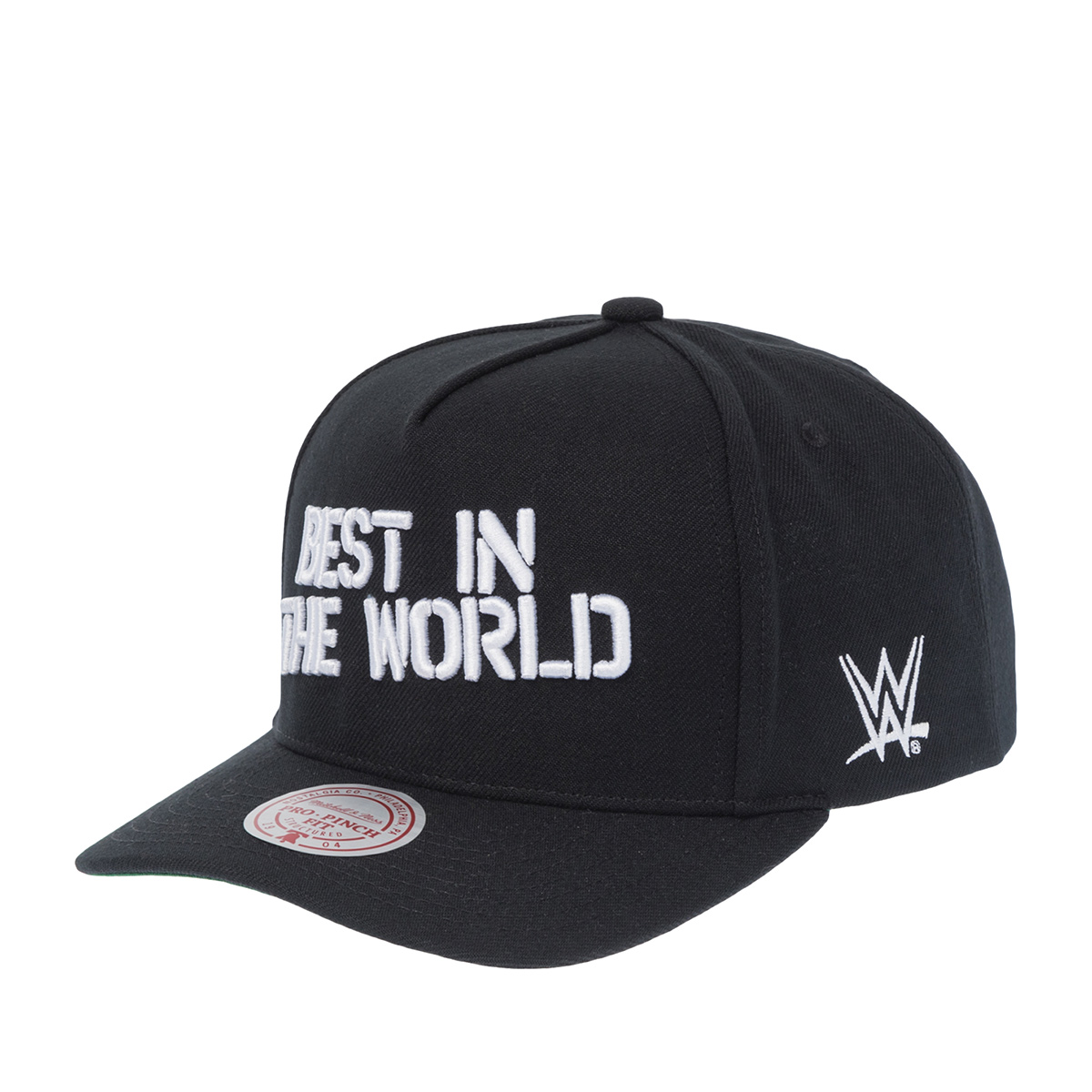 Бейсболка MITCHELL NESS арт. HP13257-TTTBLCK CM Punk Statement Pro WWE (черный)