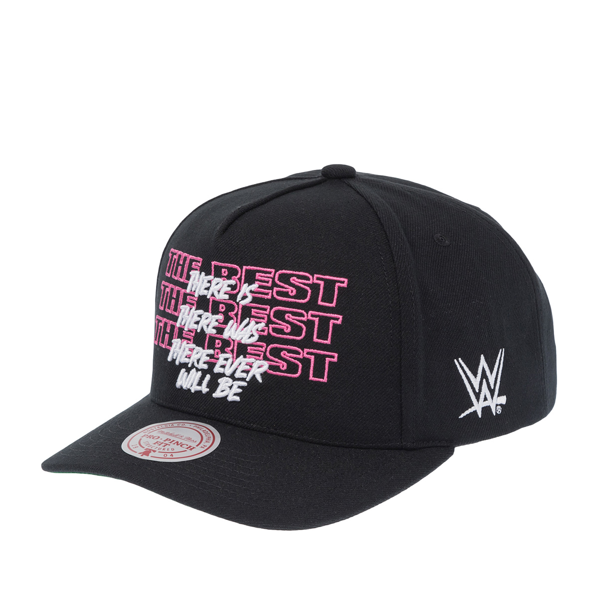 Бейсболка MITCHELL NESS арт. HP13258-TTTBLCK Bret Hart Statement Pro WWE (черный)