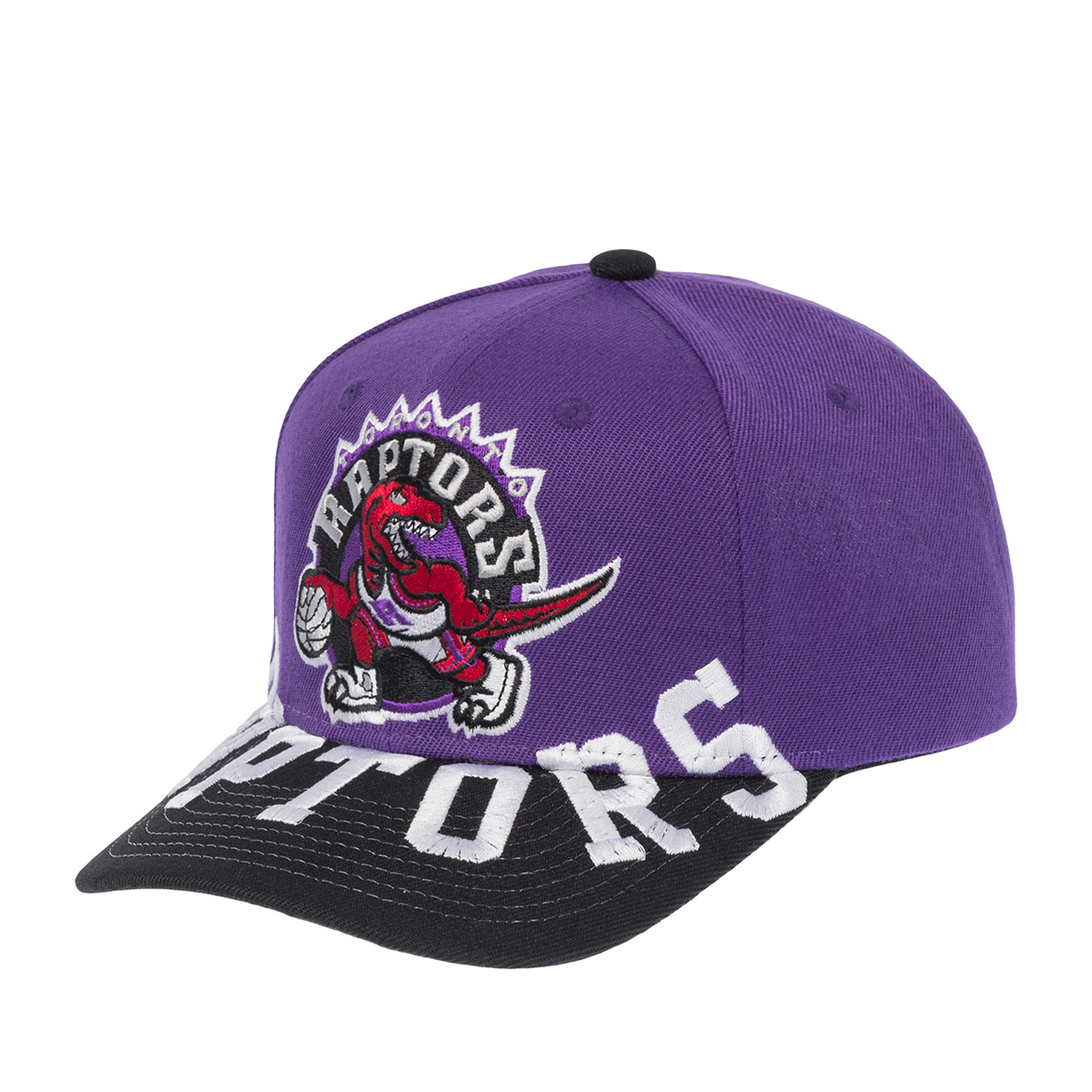 Бейсболка MITCHELL NESS арт. HP10041-TRAPURP Toronto Raptors NBA (фиолетовый / черный)