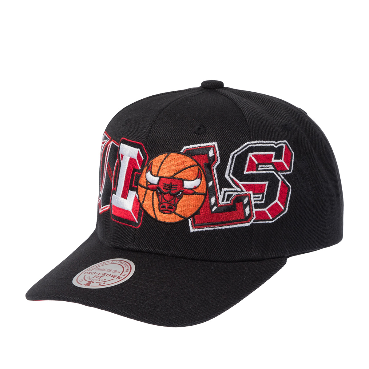Бейсболка MITCHELL NESS арт. HP10412-CBUBLCK Chicago Bulls NBA (черный)