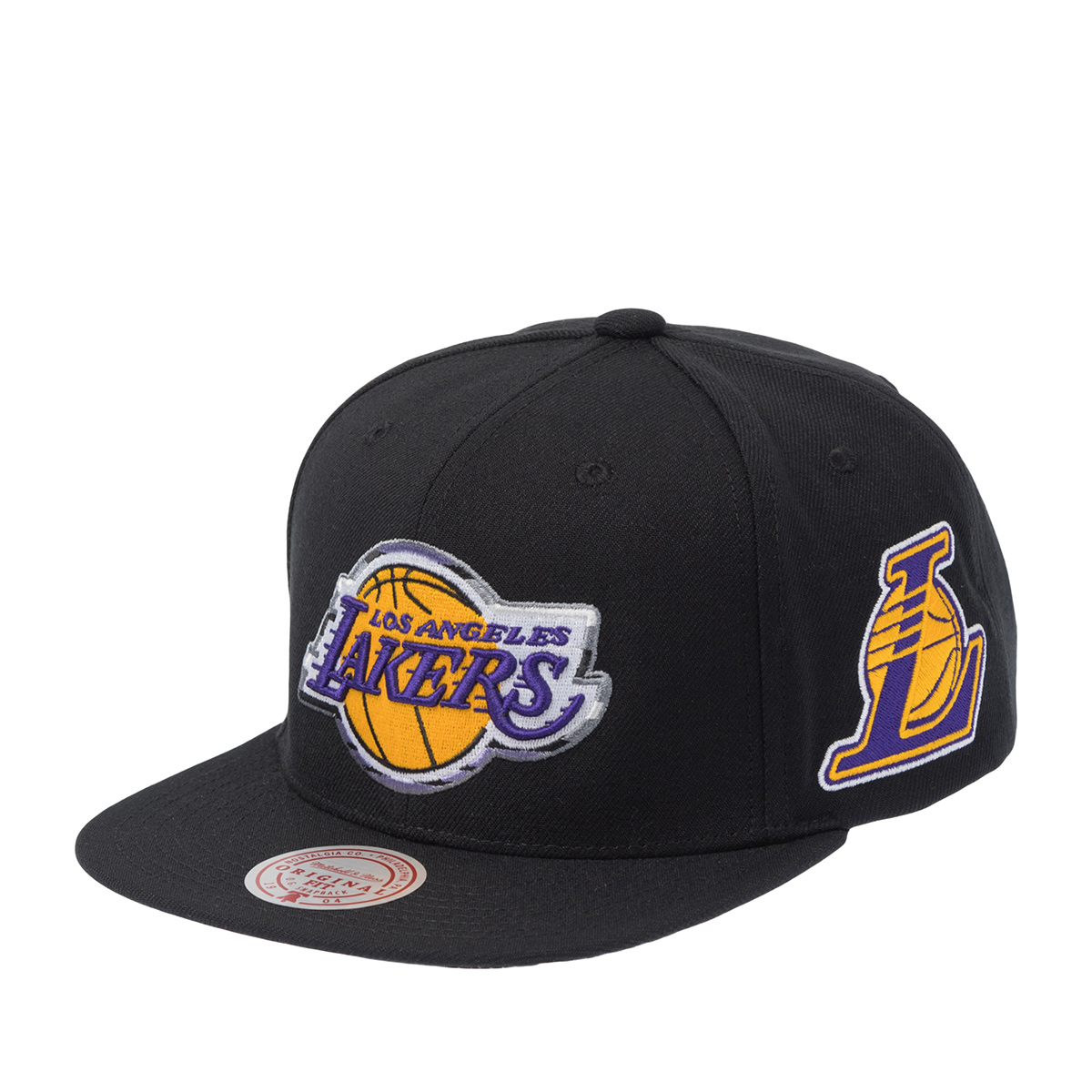 Бейсболка MITCHELL NESS арт. HS11485-LALBLCK Los Angeles Lakers NBA (черный)