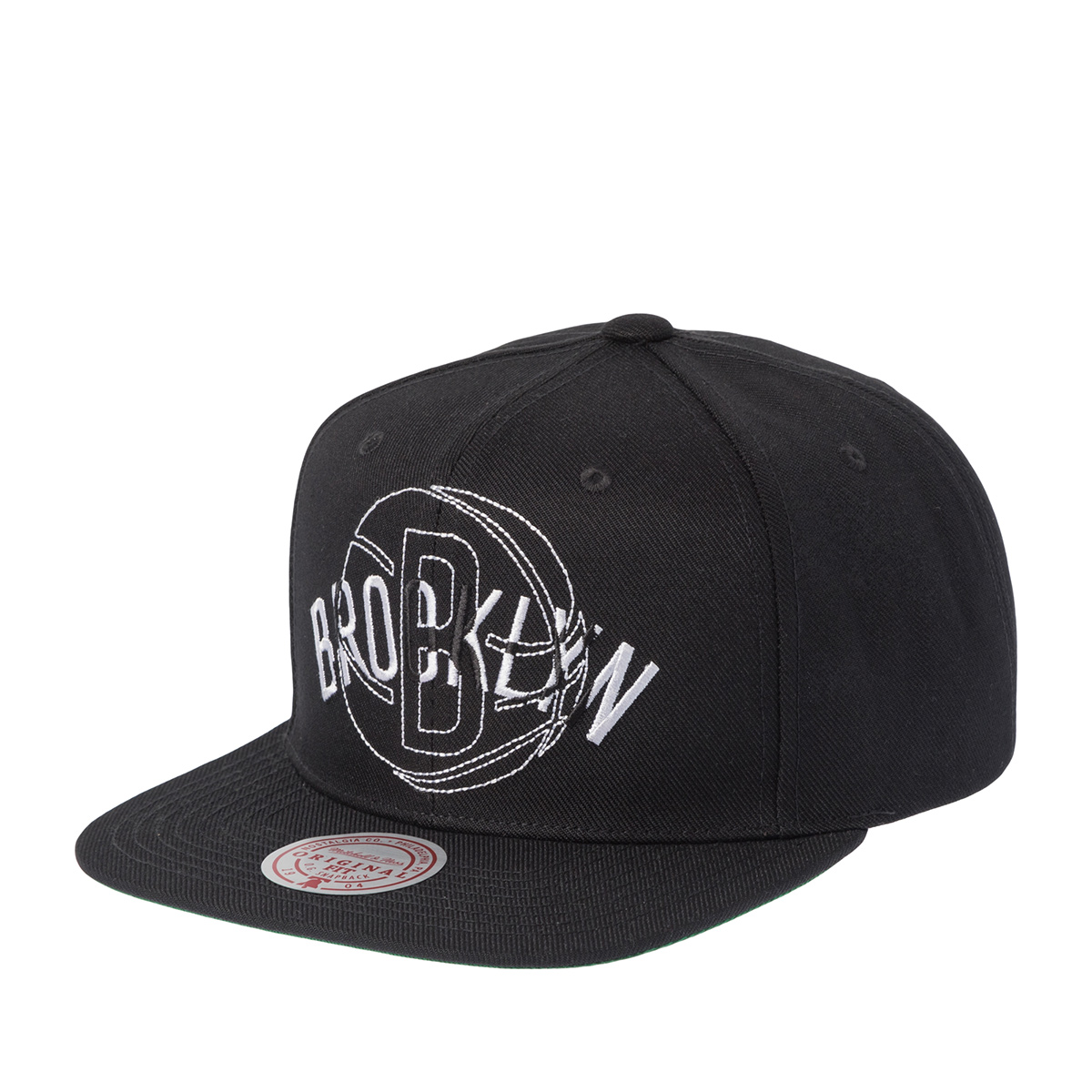 Бейсболка MITCHELL NESS арт. HS9643-BNEBLCK Brooklyn Nets NBA (black)
