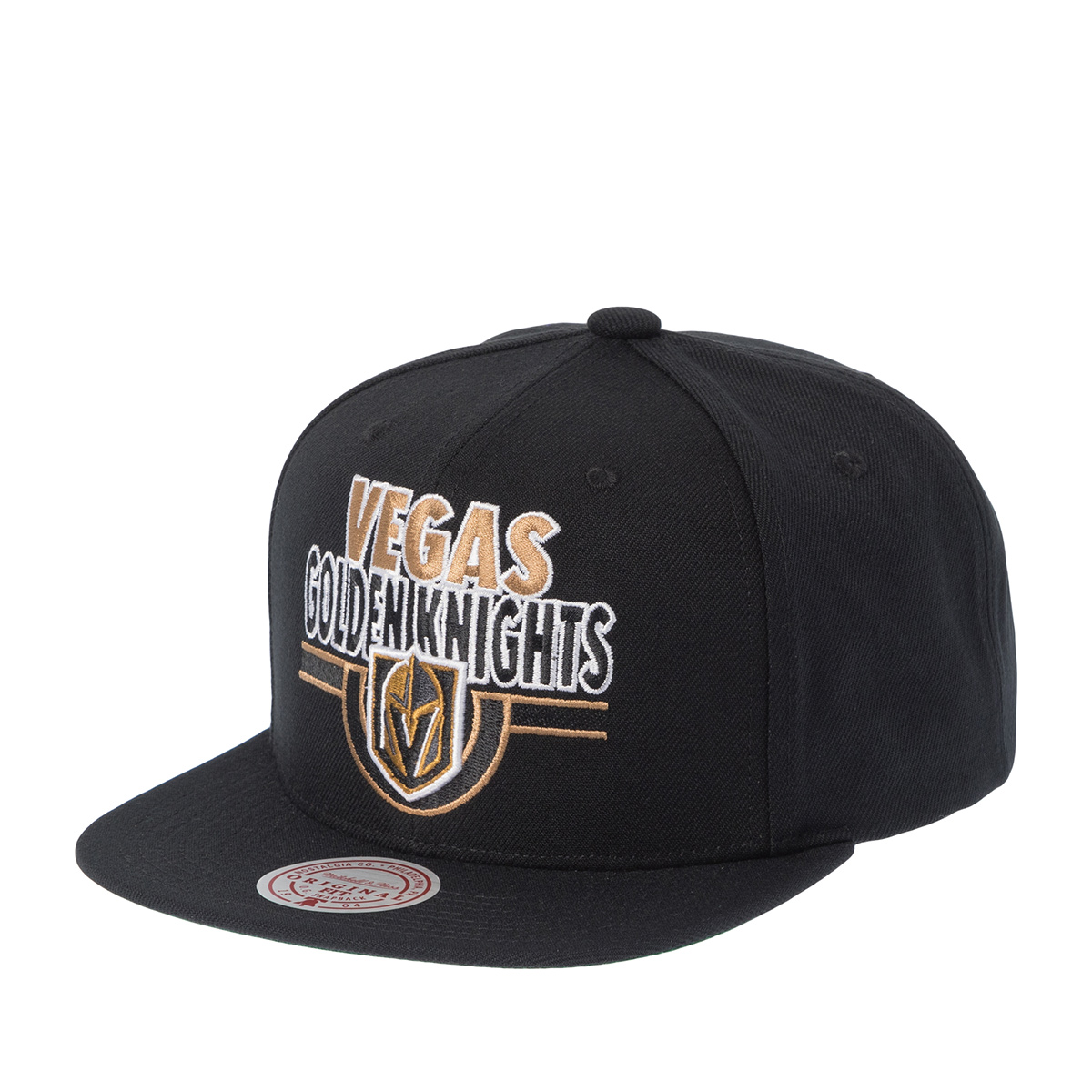 Бейсболка MITCHELL NESS арт. HS9731-VGKBLCK Vegas Golden Knights NHL (black)