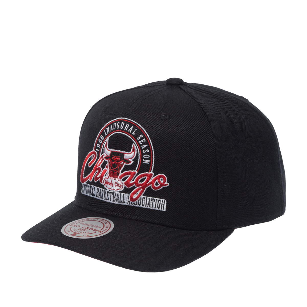 Бейсболка MITCHELL NESS арт. HP13815-CBUBLCK Chicago Bulls NBA (черный)