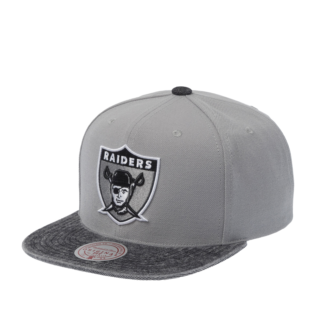 Бейсболка MITCHELL NESS арт. HS12144-LAIGREY Los Angeles Raiders NFL (серый)
