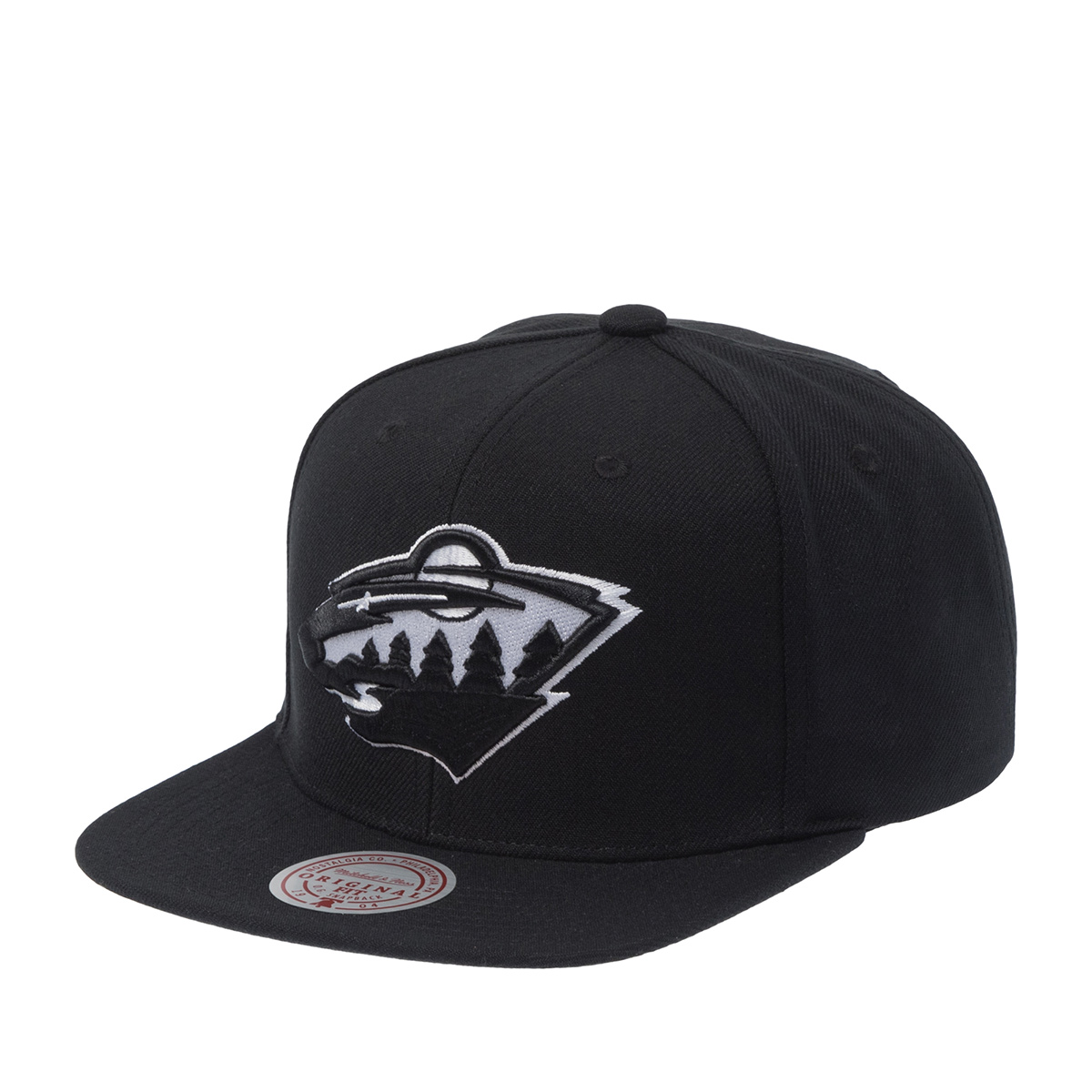 Бейсболка MITCHELL NESS арт. HS8546-MWIBLCK Minnesota Wild NHL (черный)
