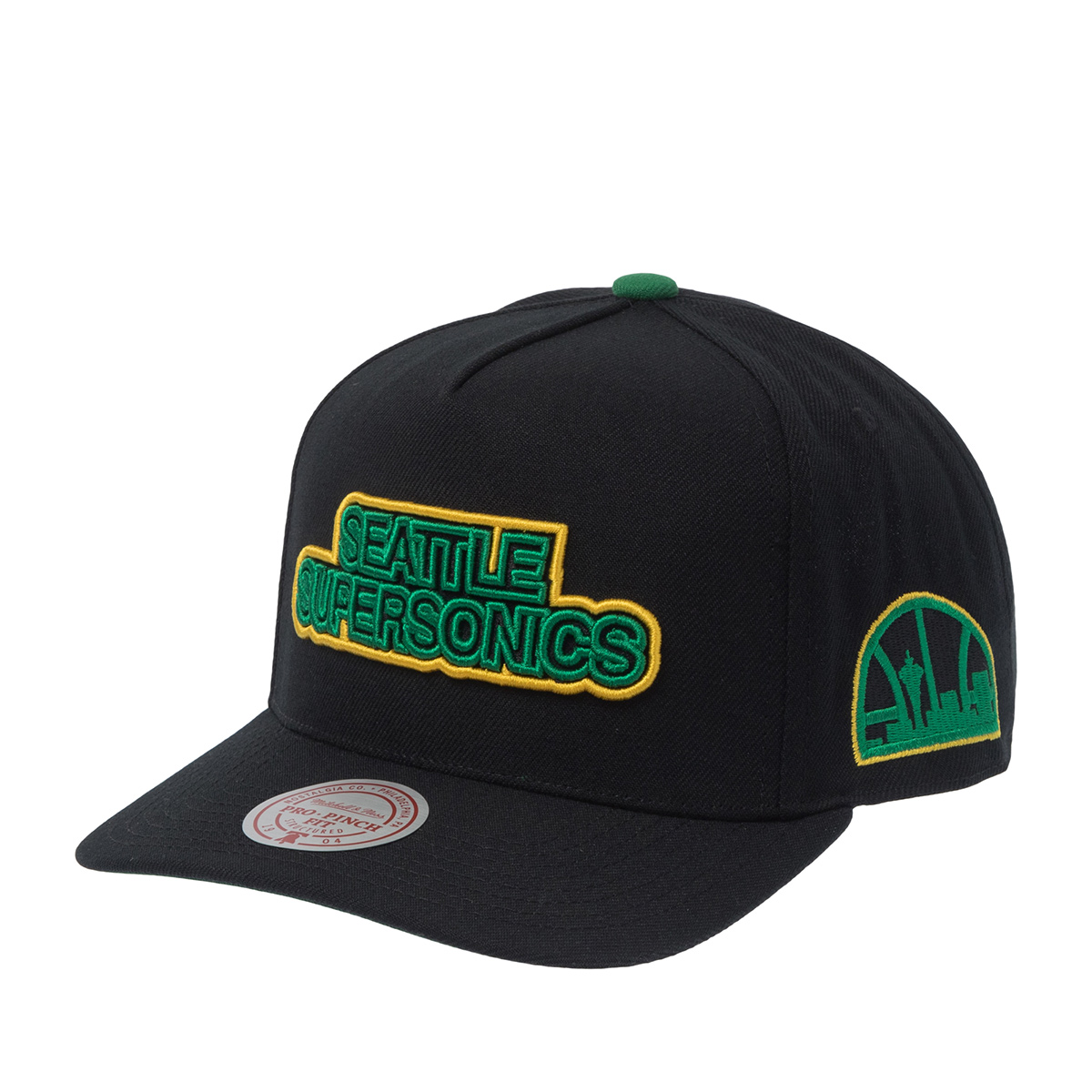 Бейсболка MITCHELL NESS арт. HP12159-SSUBLCK Seattle Supersonics NBA (черный)