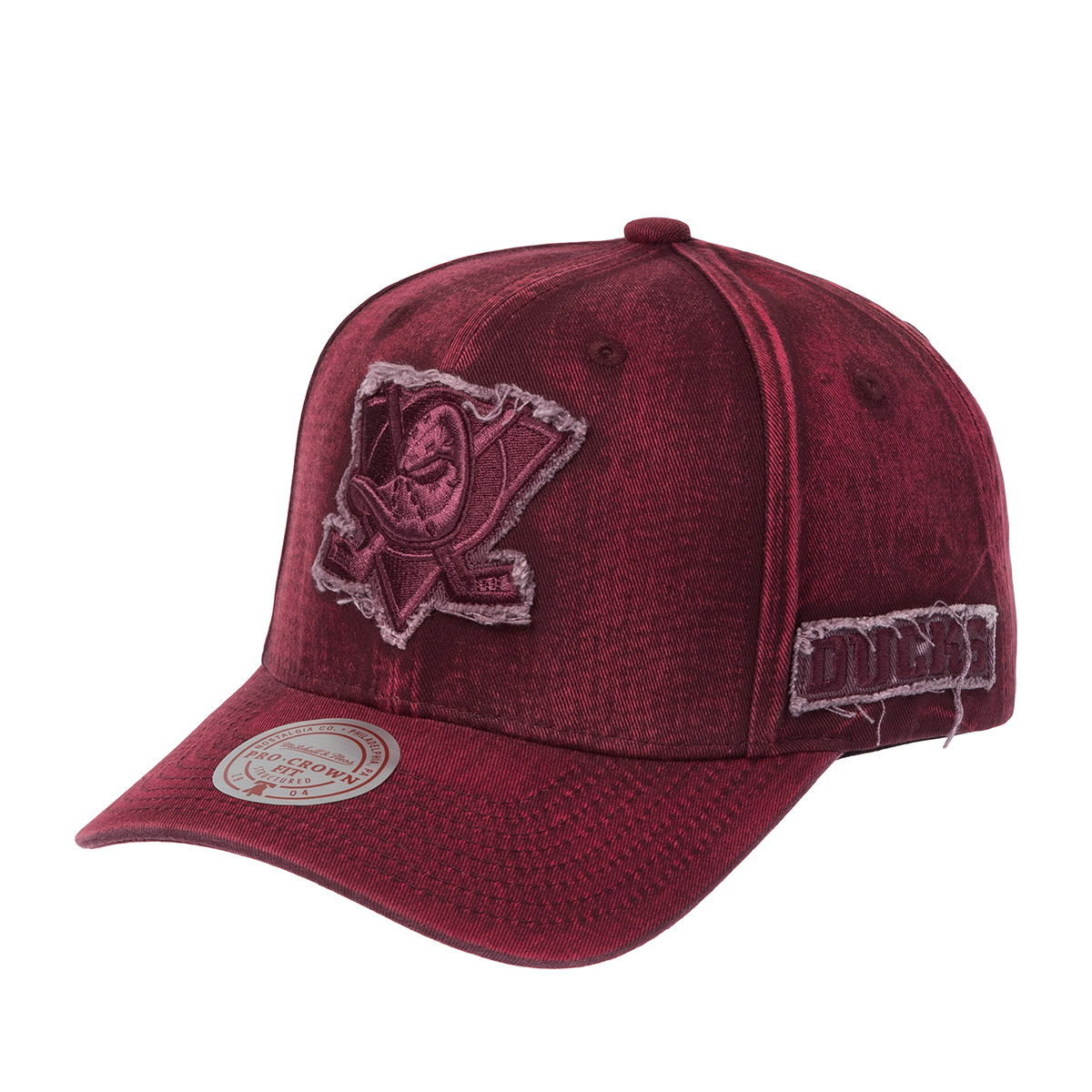 Бейсболка MITCHELL NESS арт. HP12801-ADUPURP Anaheim Ducks NHL (бордовый)