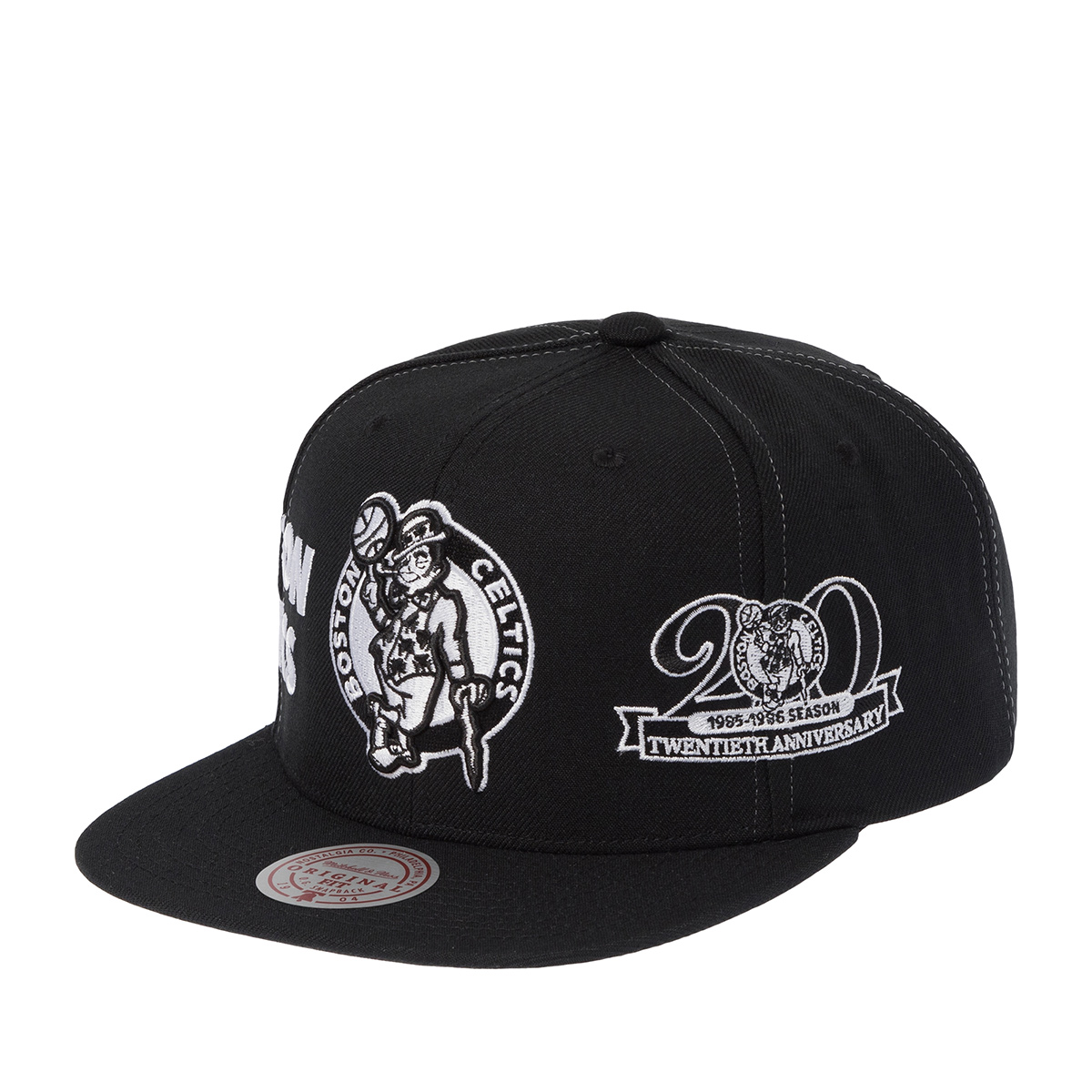 Бейсболка MITCHELL NESS арт. HS12818-BCEBLCK Boston Celtics NBA (черный)