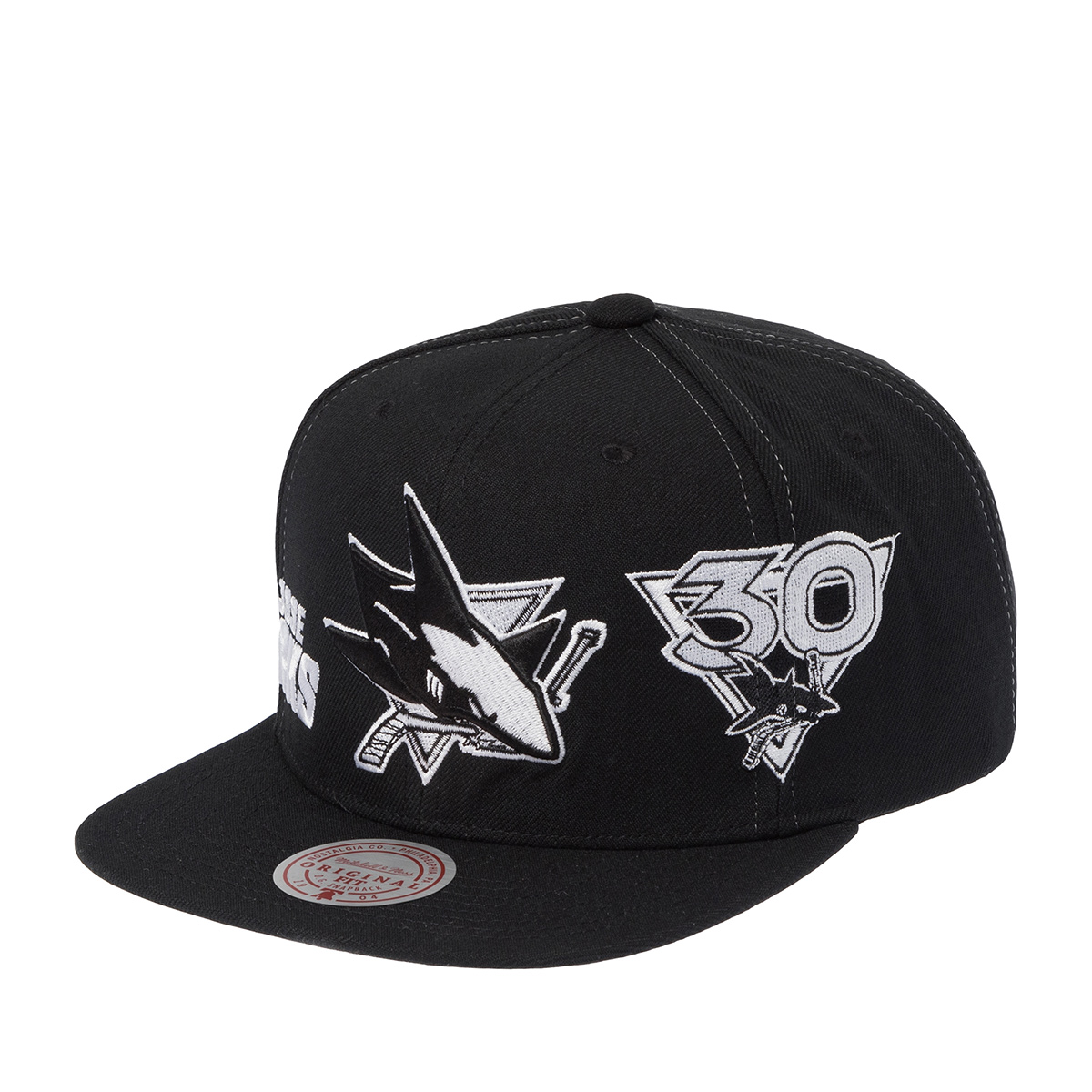 Бейсболка MITCHELL NESS арт. HS12817-SJSBLCK San Jose Sharks NHL (черный)