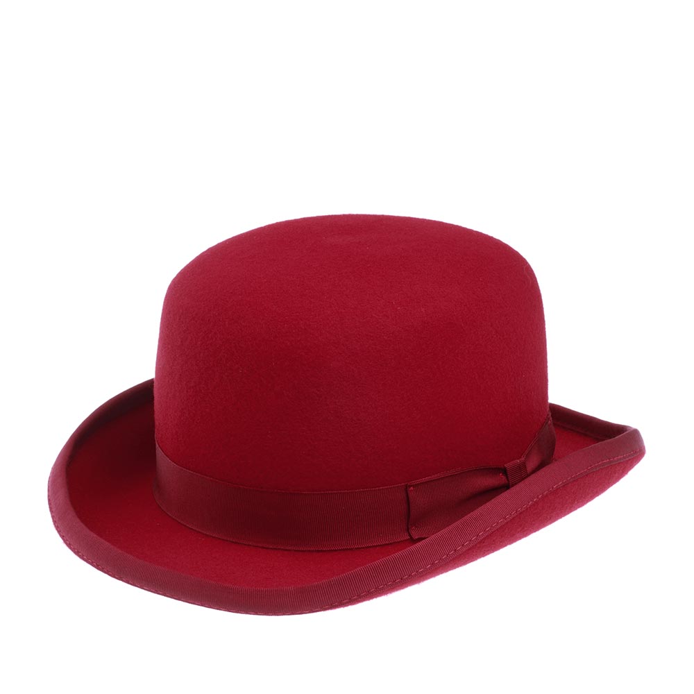 Шляпа CHRISTYS арт. FASHION BOWLER cwf100005 (красный)