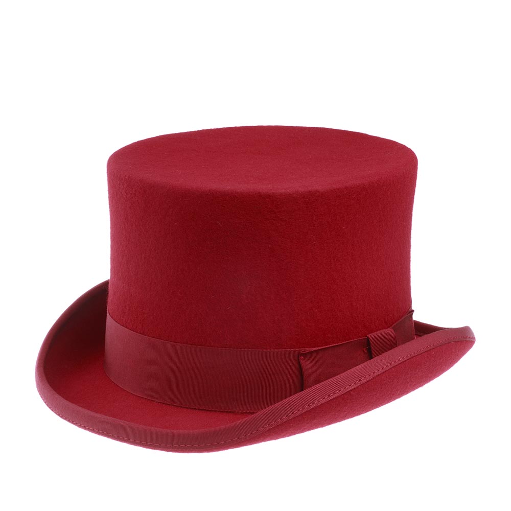 Шляпа CHRISTYS арт. FASHION TOP HAT cwf100006 (красный)