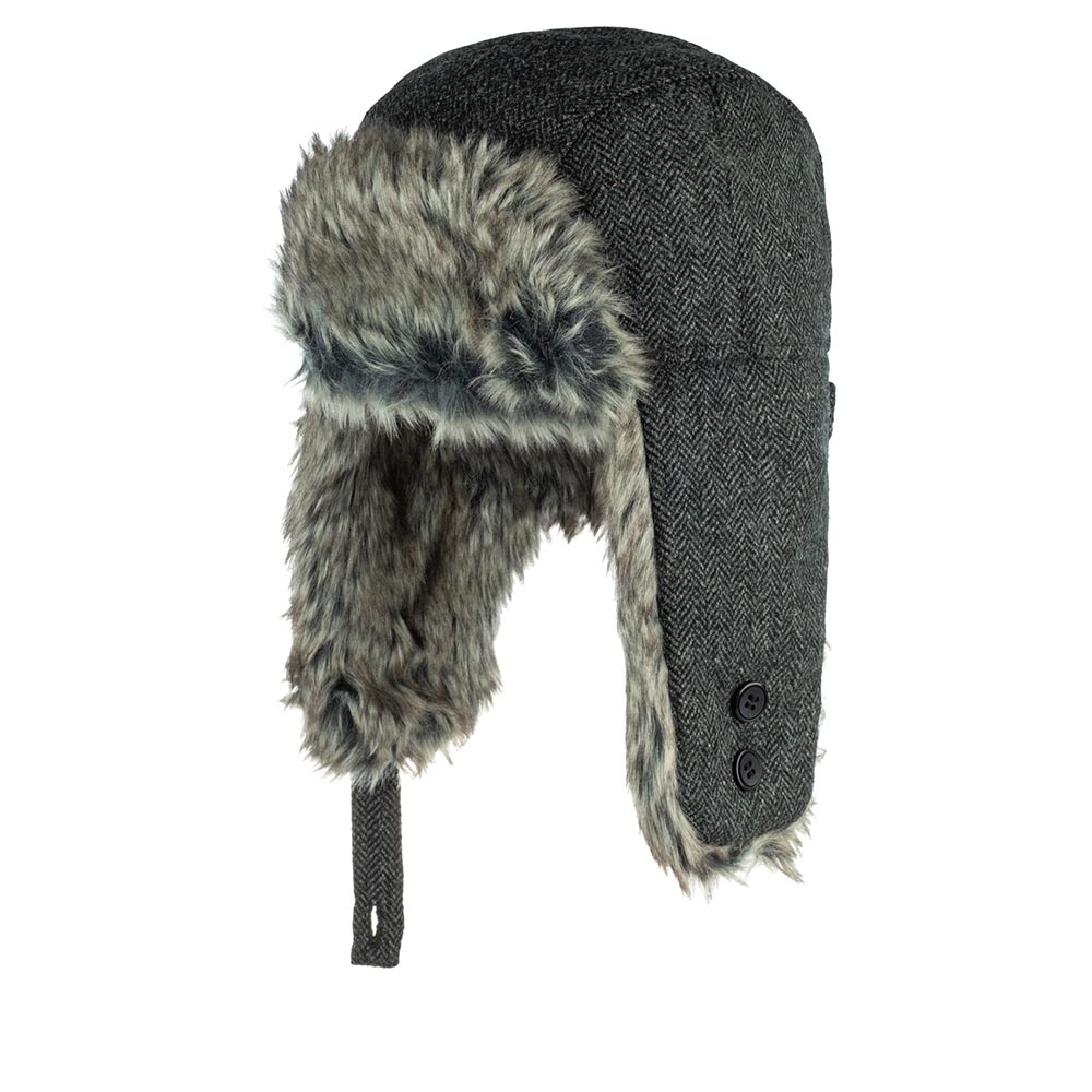 Шапка CHRISTYS арт. TRAPPER csk100429 (темно-серый)