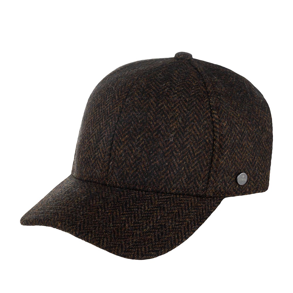 Бейсболка LIERYS арт. 7720503 BASEBALL CAP WOOL EF (темно-коричневый)