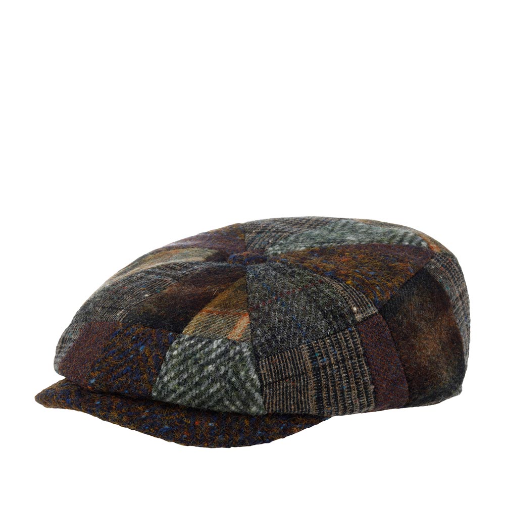 Кепка LIERYS арт. 6880903 8-PANEL CAP PATCHWORK (коричневый)