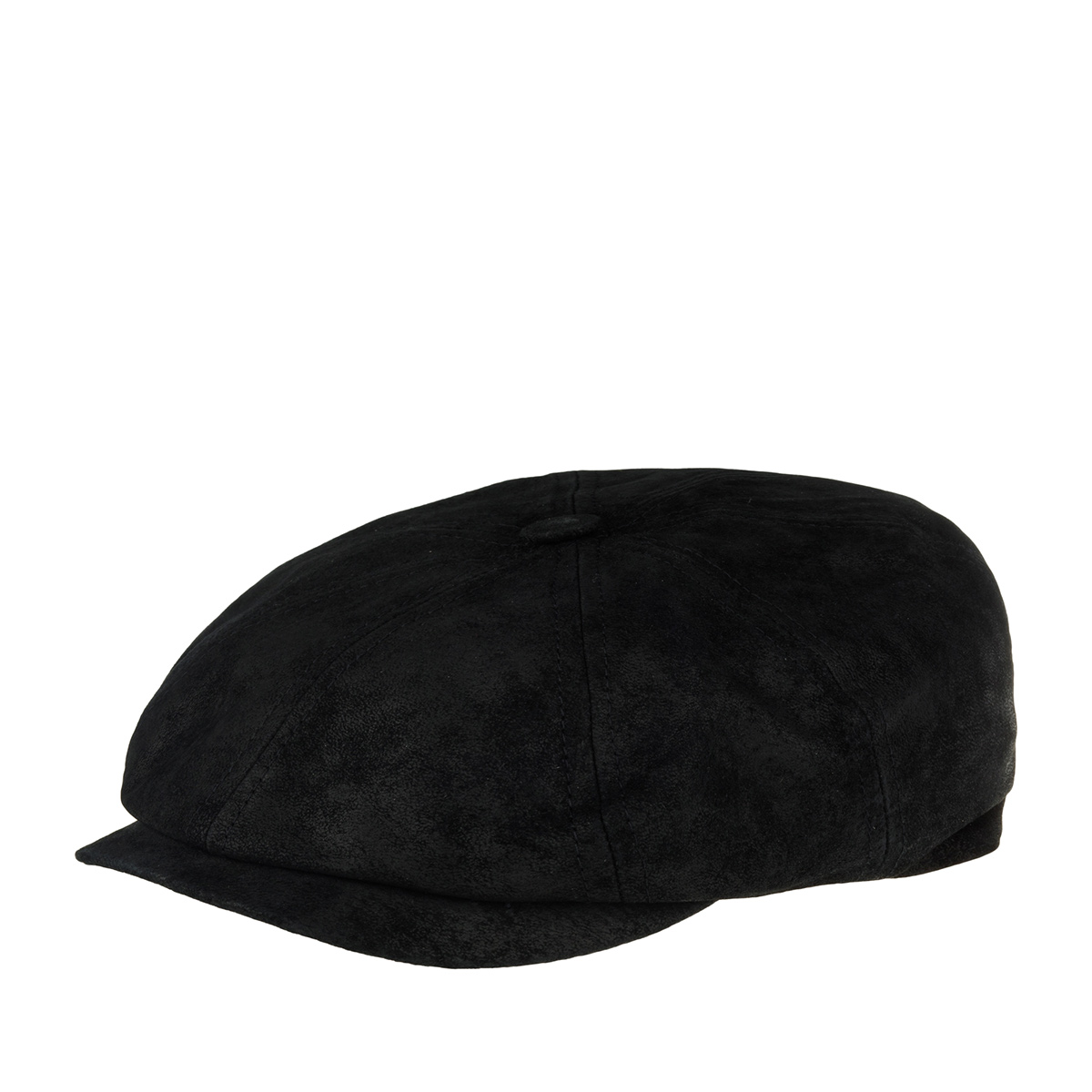 Кепка LIERYS арт. 6887101 8-PANEL CAP PIGSKIN (черный)