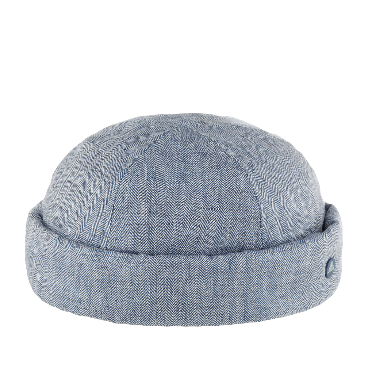 Шапка HAMMABURG арт. 8823502 DOCKER HERRINGBONE LINEN (светло-синий)