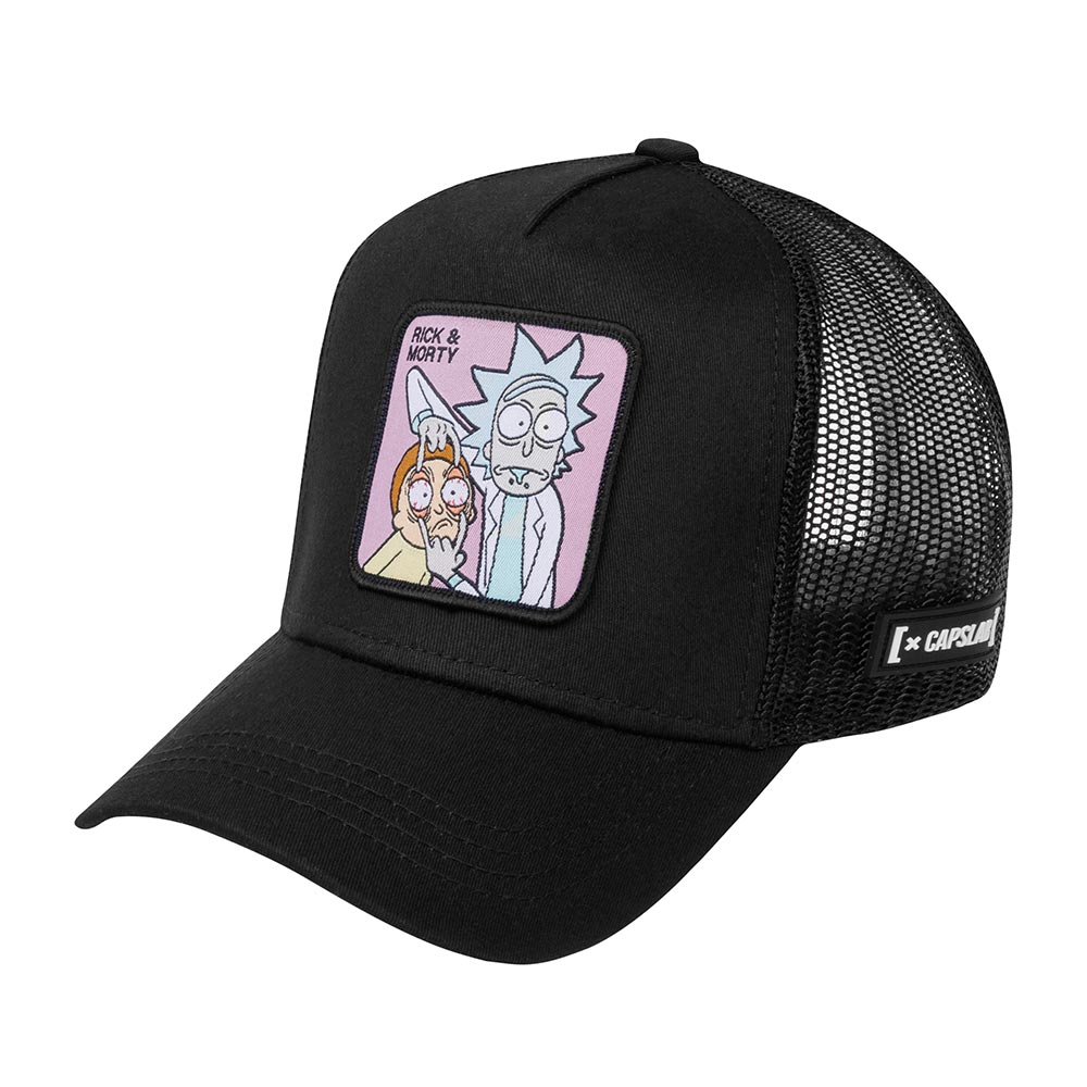 Бейсболка CAPSLAB арт. CL/REM/1/LOO1 Rick and Morty Together (черный)