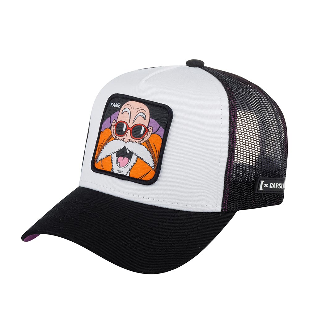 Бейсболка CAPSLAB арт. CL/DBZ2/1/KAM4 Dragon Ball Kame (белый / черный)