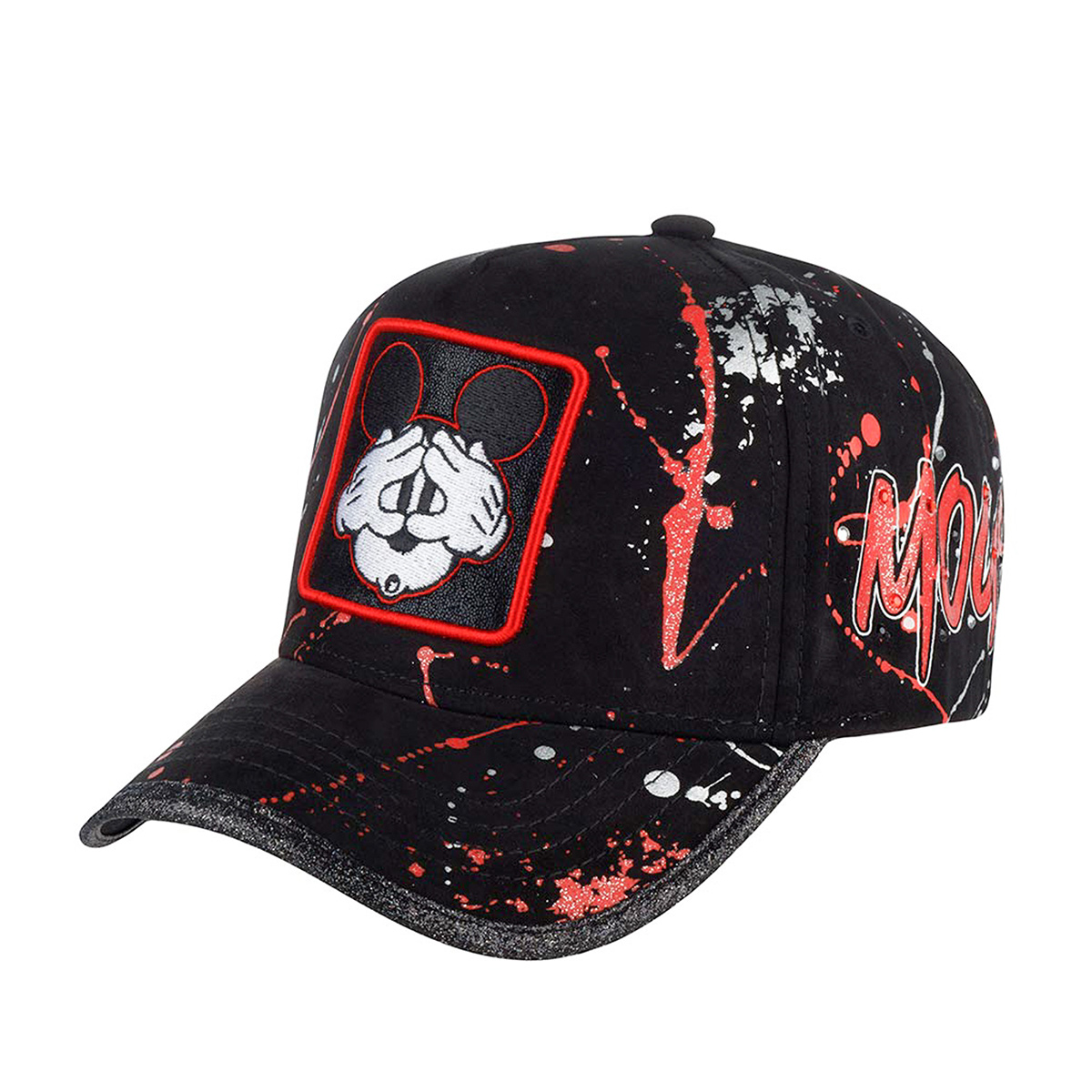 Бейсболка CAPSLAB арт. CL/DIS/TAG/1/MIC3 Disney Mickey Mouse (черный)