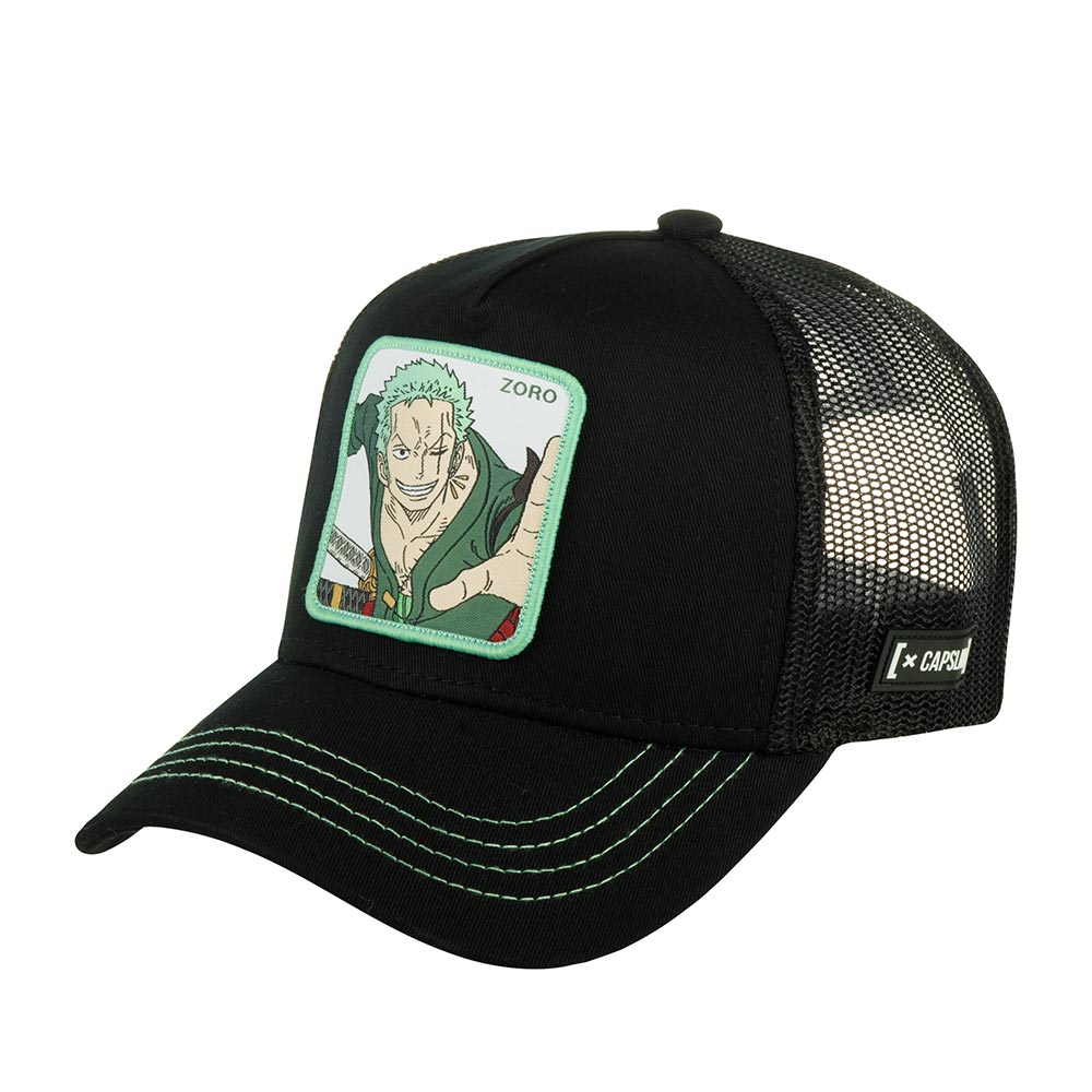 Бейсболка CAPSLAB арт. CL/OP1/1/ZOR2 One Piece Roronoa Zoro (черный)
