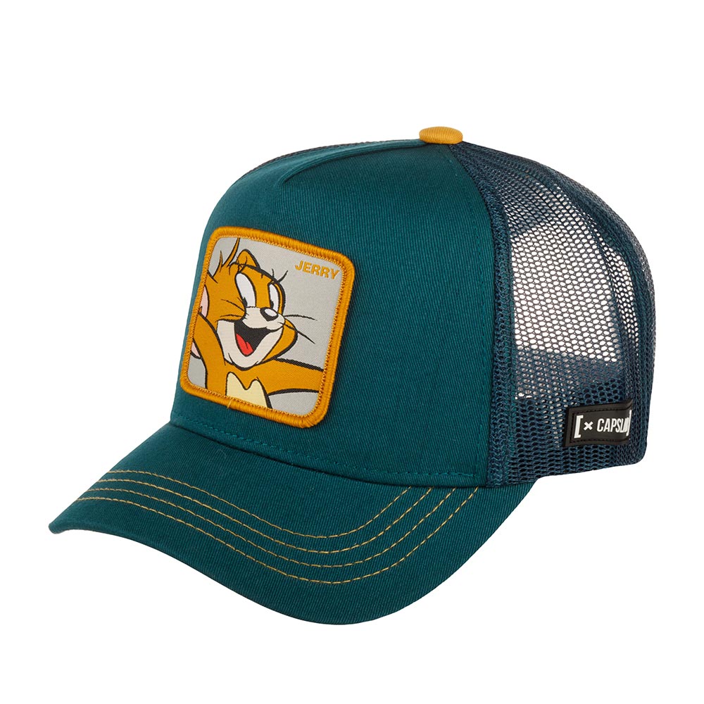 Бейсболка CAPSLAB арт. CL/TAJ1/1/JER1 Tom and Jerry Jerry (бирюзовый)