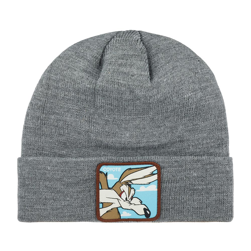 Шапка CAPSLAB арт. CL/LOO5/1/BON/COY2 Looney Tunes Wile E. Coyote (серый)