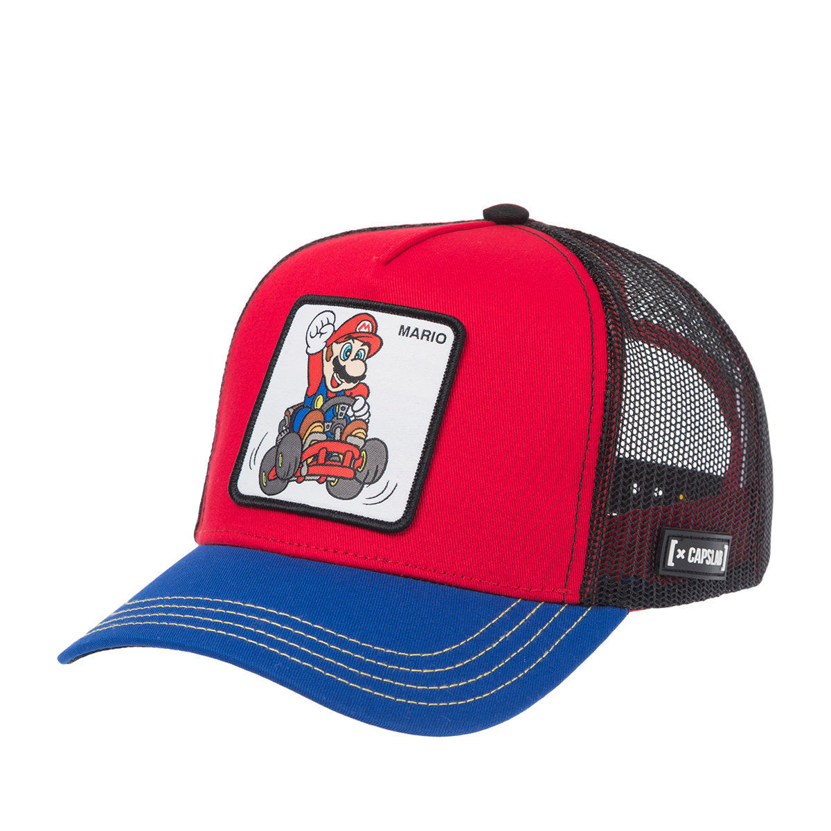 Бейсболка CAPSLAB арт. CL/SMK2/1/CAS/MAR2 Super Mario Mario (красный / синий)