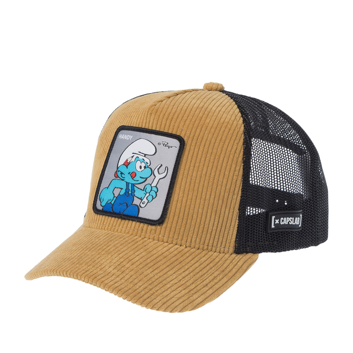 Бейсболка CAPSLAB арт. CL/SMU/1/PCT/HANDY The Smurfs Handy (песочный)
