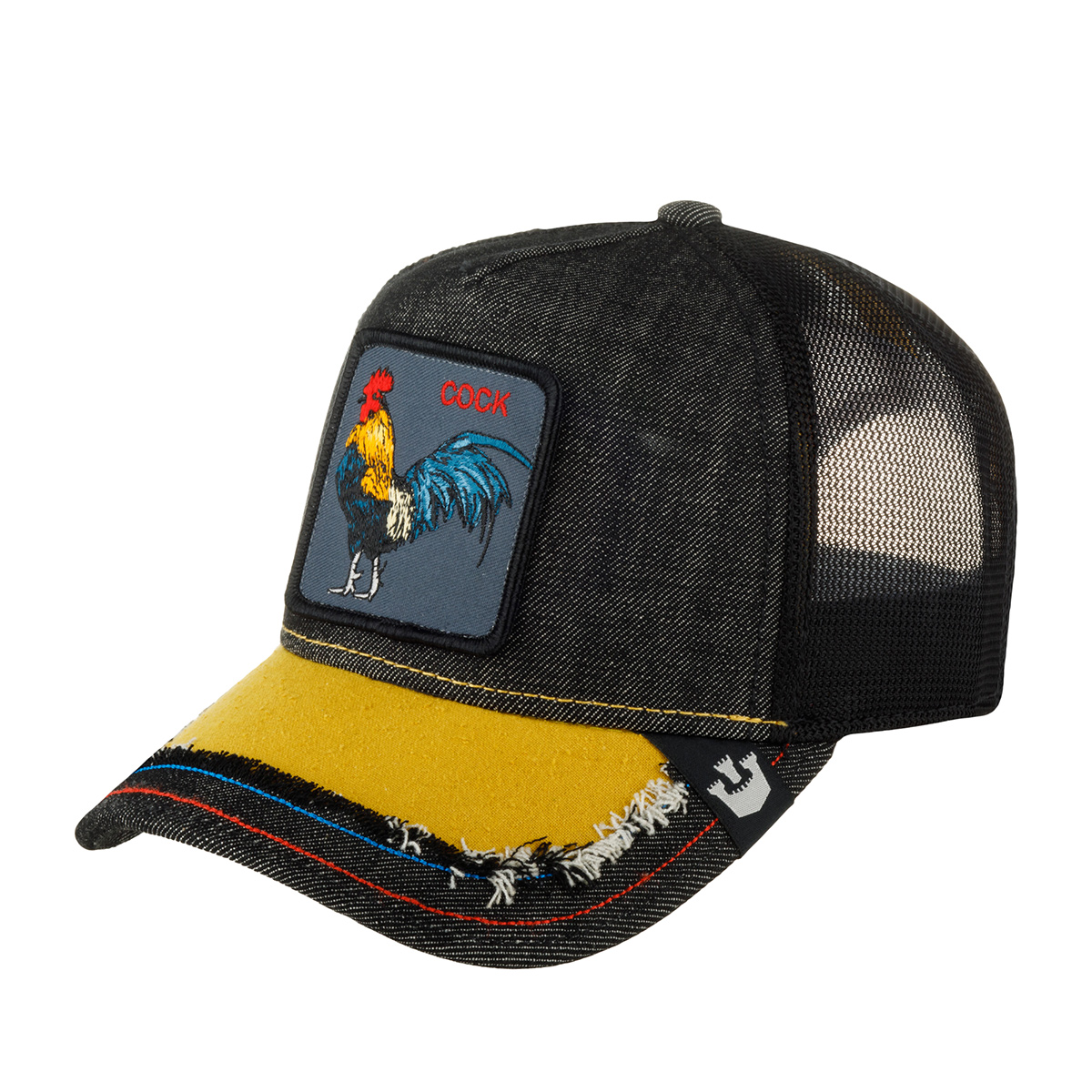 Бейсболка GOORIN BROTHERS арт. 101-1278 (черный / желтый)